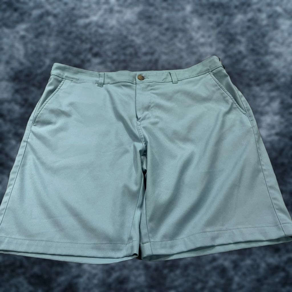 Mizzen+Main Mizzen+Main Baron Short Shorts Mens 36 Blue Baron Short 9 Inseam Chino Polyester Casual Size US 36 / EU 52 - 1 Thumbnail