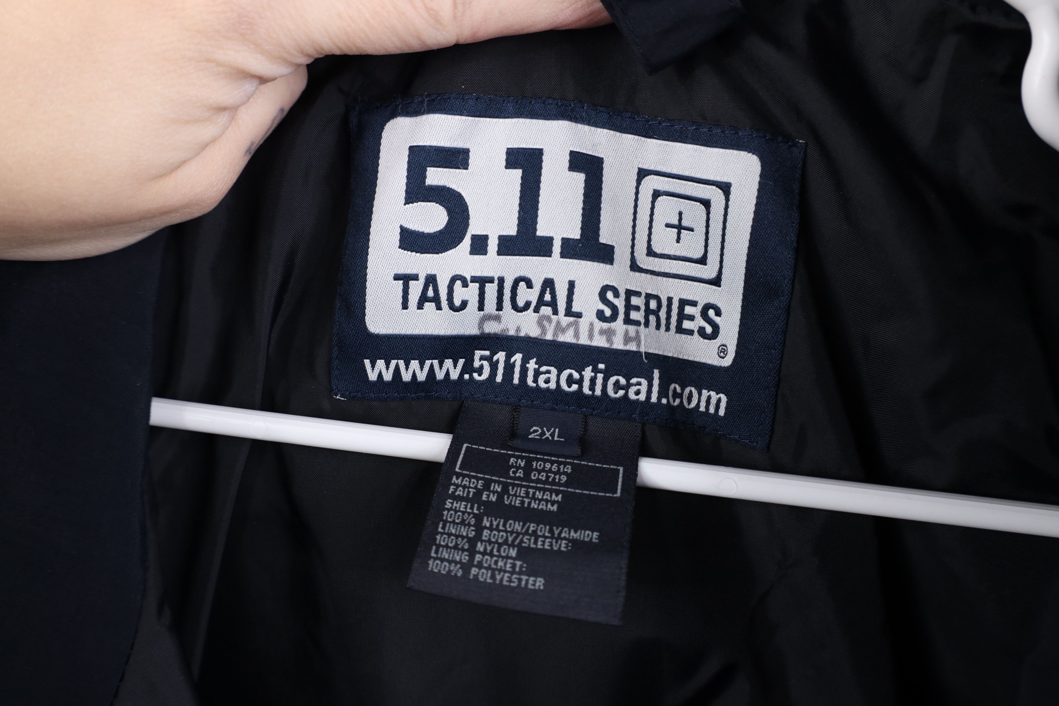 Vintage 5.11 Tactical Series 5 In 1 All Weather Duty Jacket Blue Size US XXL / EU 58 / 5 - 9 Thumbnail