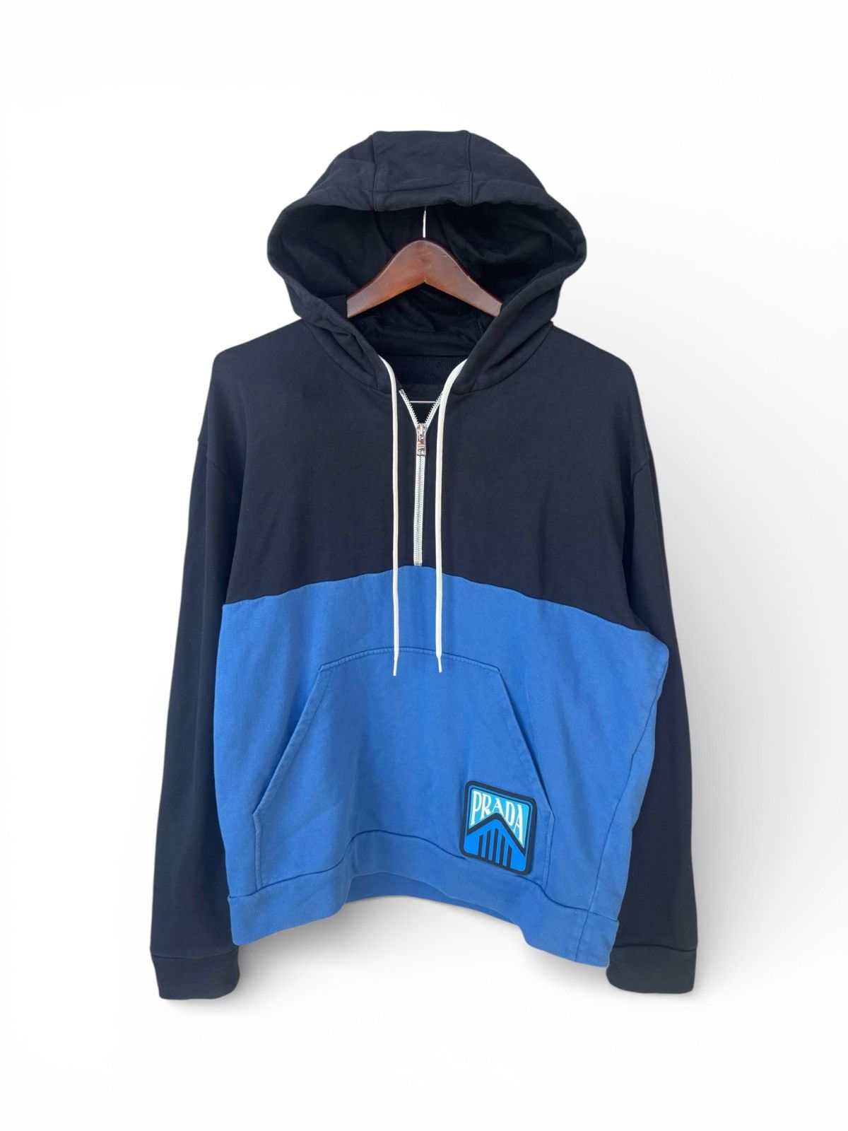 Prada Quarter Zip Hoodie