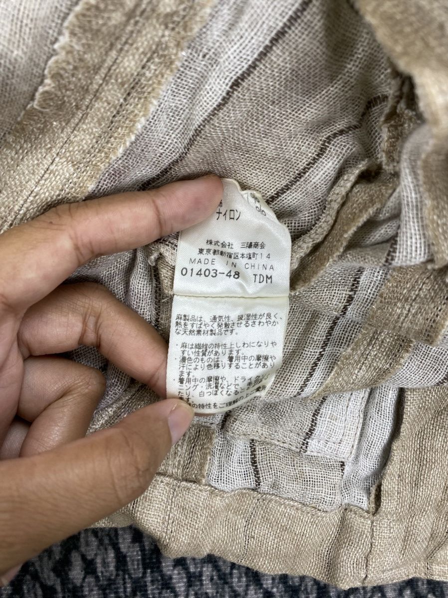 Krizia Uomo Vintage EVEX By Krizia Beige Linen Jacket Size M / US 6-8 / IT 42-44 - 12 Thumbnail