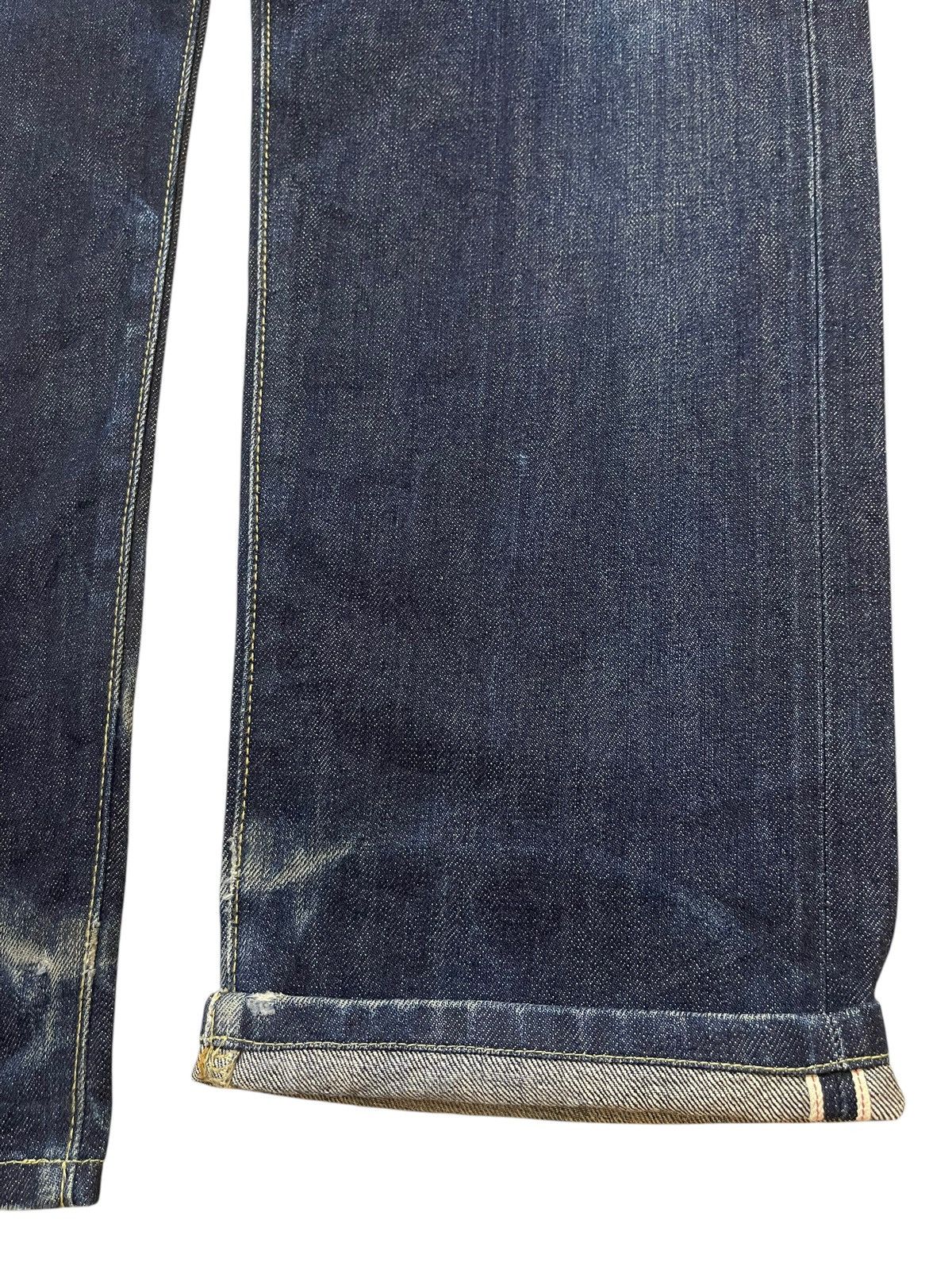 Uniqlo Vintage Japanese Uniqlo Selvedge Blue Faded Wash Style Jeans Size US 34 / EU 50 - 10 Thumbnail