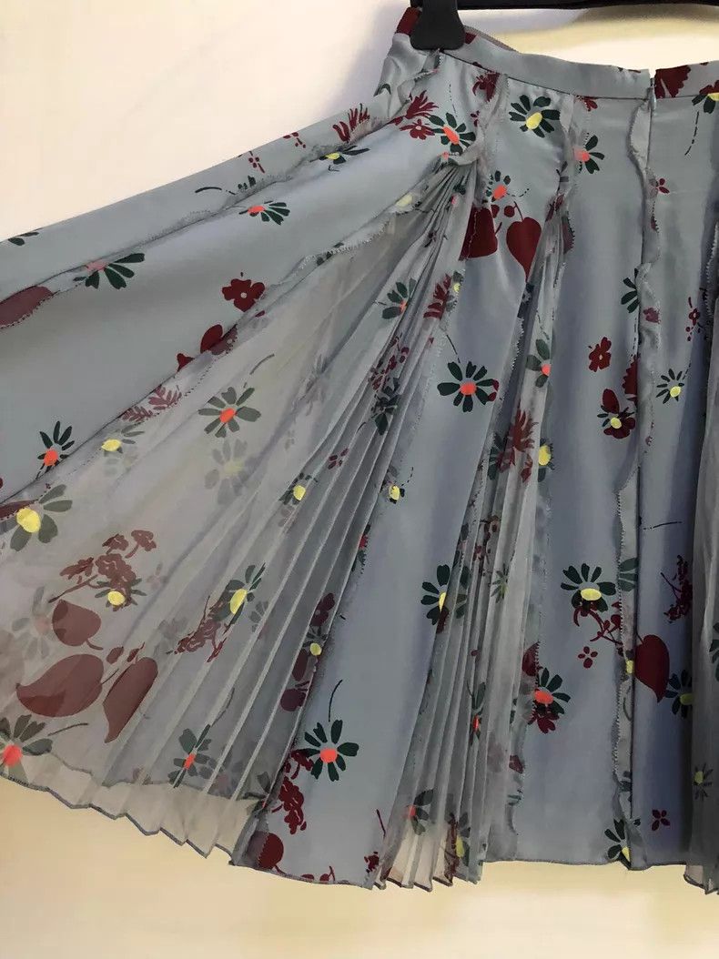Valentino Valentino Silk skirt Size M / US 6-8 / IT 42-44 - 3 Thumbnail