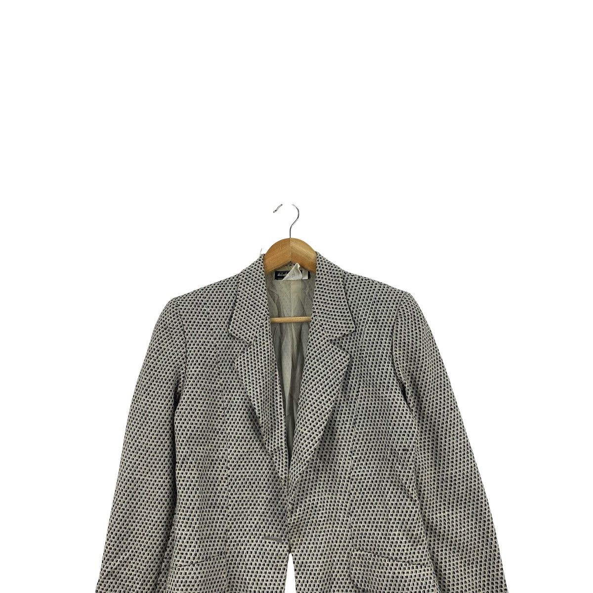 Salvatore Ferragamo Vintage SALVATORE FERRAGAMO Tweed Blazer Jacket Size S / US 4 / IT 40 - 2 Thumbnail