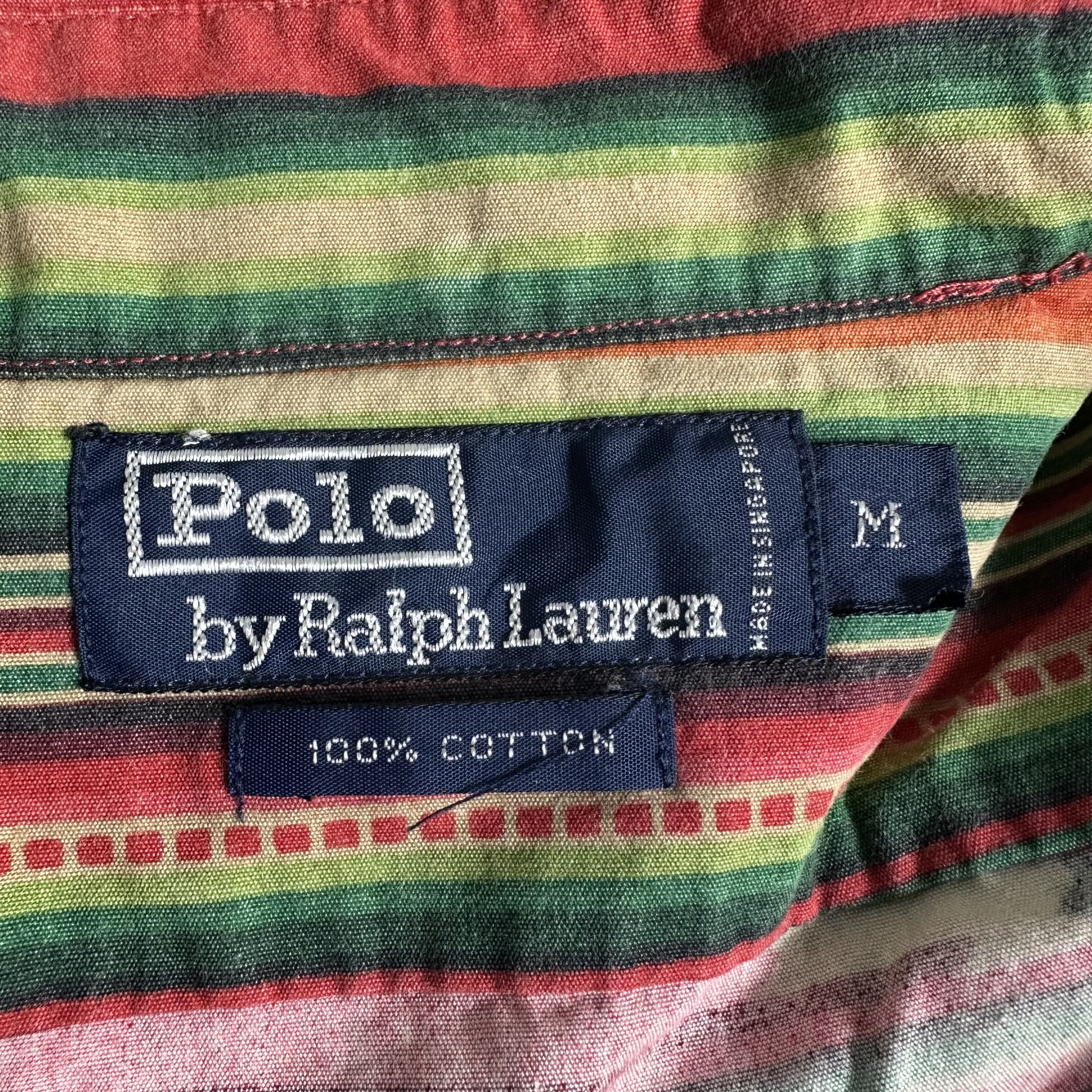 Polo Ralph Lauren 🔥RARE🔥Vtg Polo Ralph Lauren Native Border Button Up Shirt Size US M / EU 48-50 / 2 - 5 Thumbnail