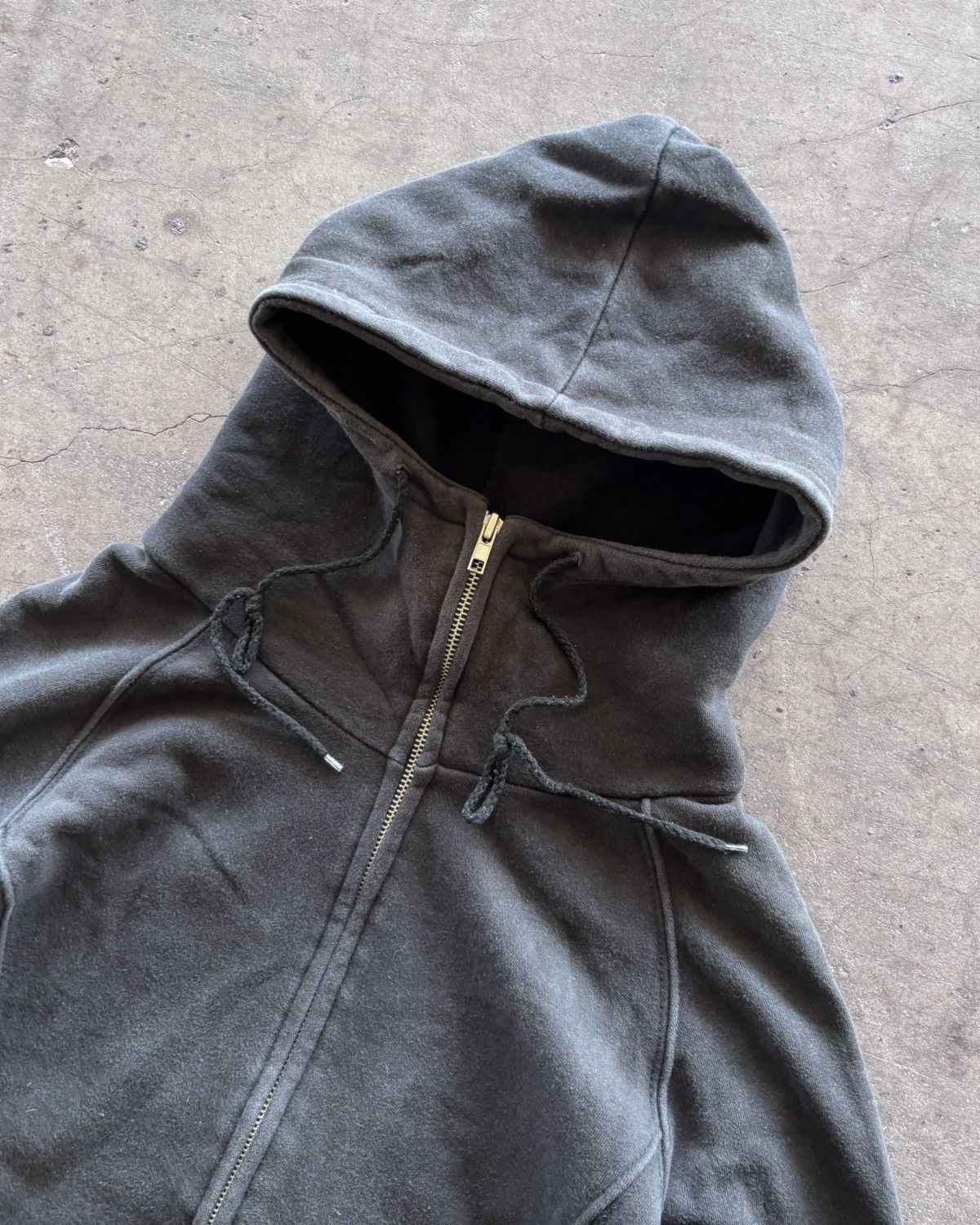 If Six Was Nine Ifsixwasnine Lgb Style Faded Black Zip Up Hoodie Size US M / EU 48-50 / 2 - 2 Thumbnail