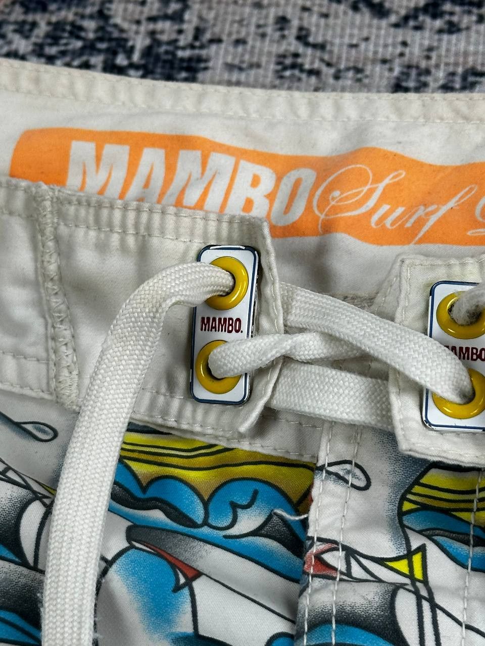 Mambo × Vintage 90s Vintage Mambo Surf Deluxe Tattoo AOP Shorts Size US 32 / EU 48 - 6 Thumbnail