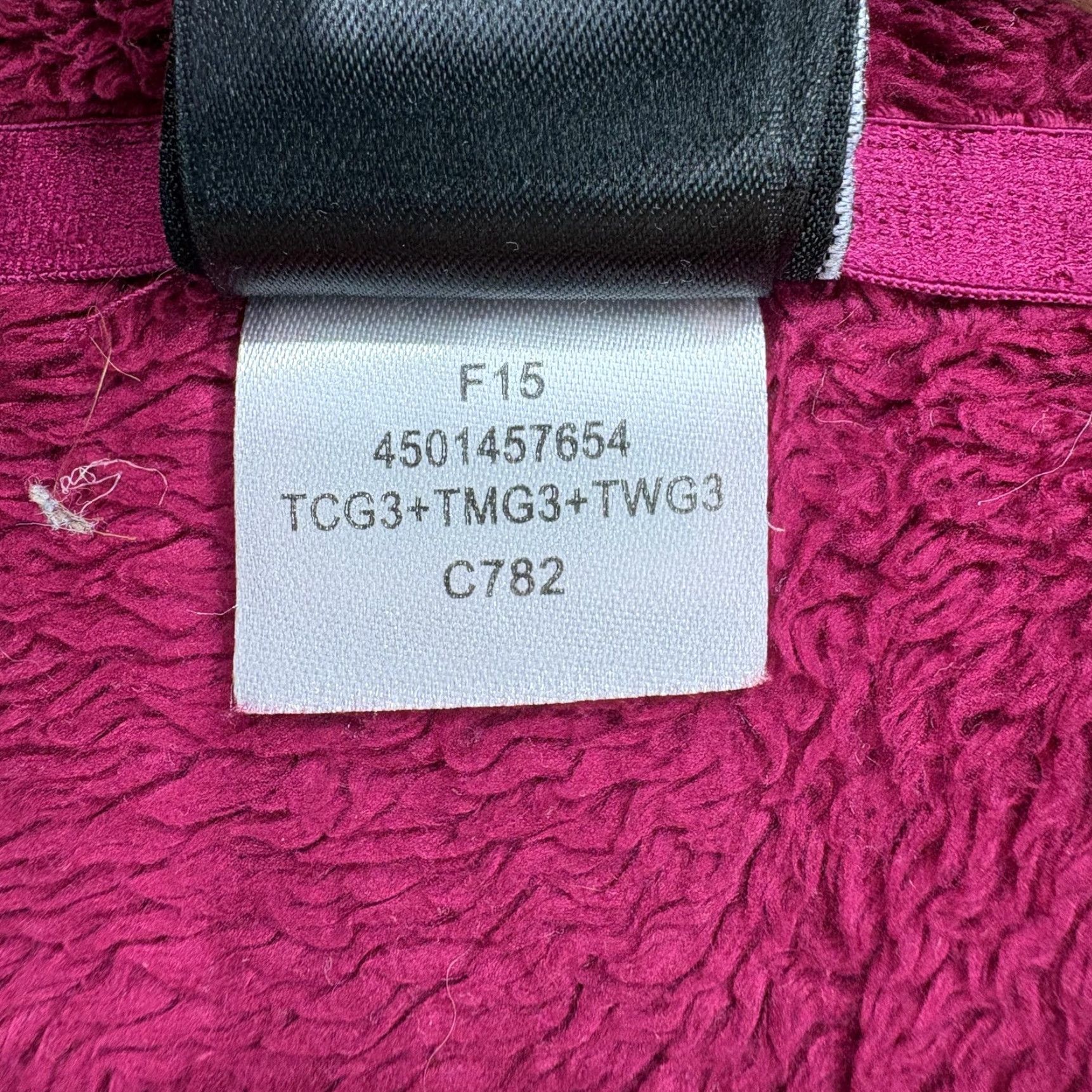 The North Face The North Face Fleece Jacket Womens Medium Pink Full Zip Warm Polyester Lined Pockets Collared Outdoor Casual Travel Size M / US 6-8 / IT 42-44 - 7 Thumbnail