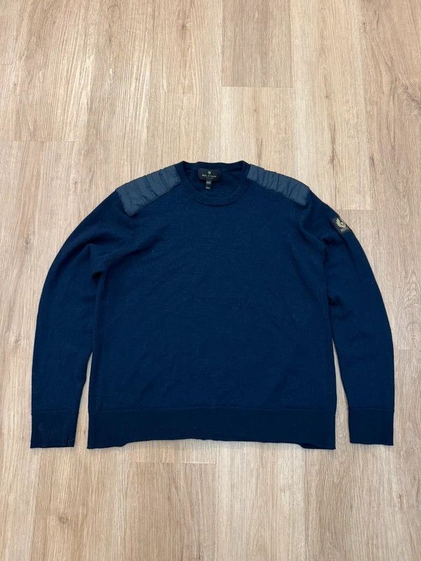 Belstaff Belstaff Kerrigan Crewneck Jumper Merino Wool Sweater XXL L Size US L / EU 52-54 / 3 - 1 Thumbnail