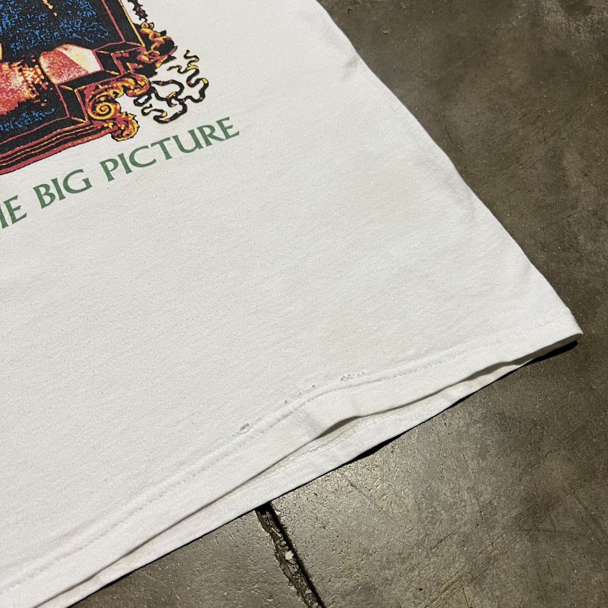 Band Tees Vintage Elton John The Big Picture Tour Band Tee Merch 90s Size US XL / EU 56 / 4 - 5 Thumbnail