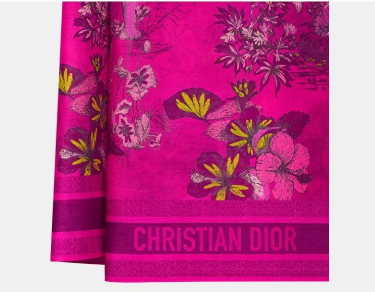 Dior o1w1db10425 34JOU33 Size: OS / Voyage Sarong in Multicolor Size ONE SIZE - 4 Thumbnail
