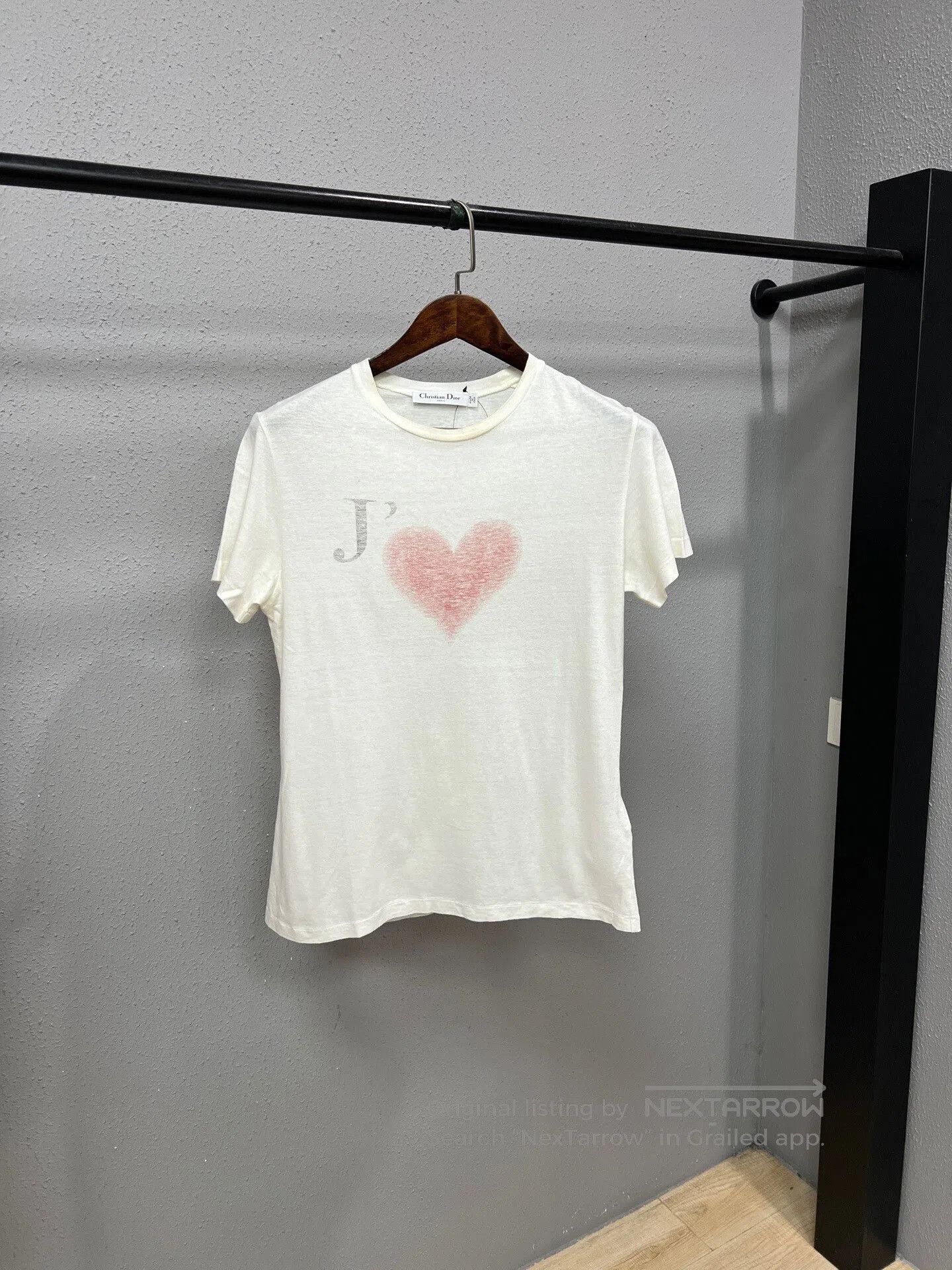 Dior Dior Short Sleeve Tee in White. Size S / US 4 / IT 40 - 1 Thumbnail