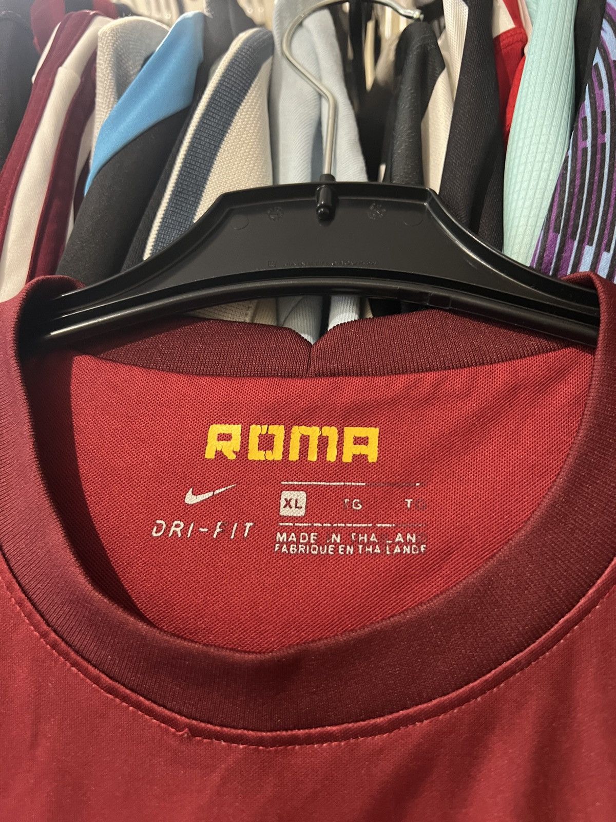 Nike 2020/2021 VINTAGE NIKE ROMA FC #4 BRYAN CRISTANTE STADIUM T Size US XL / EU 56 / 4 - 5 Thumbnail