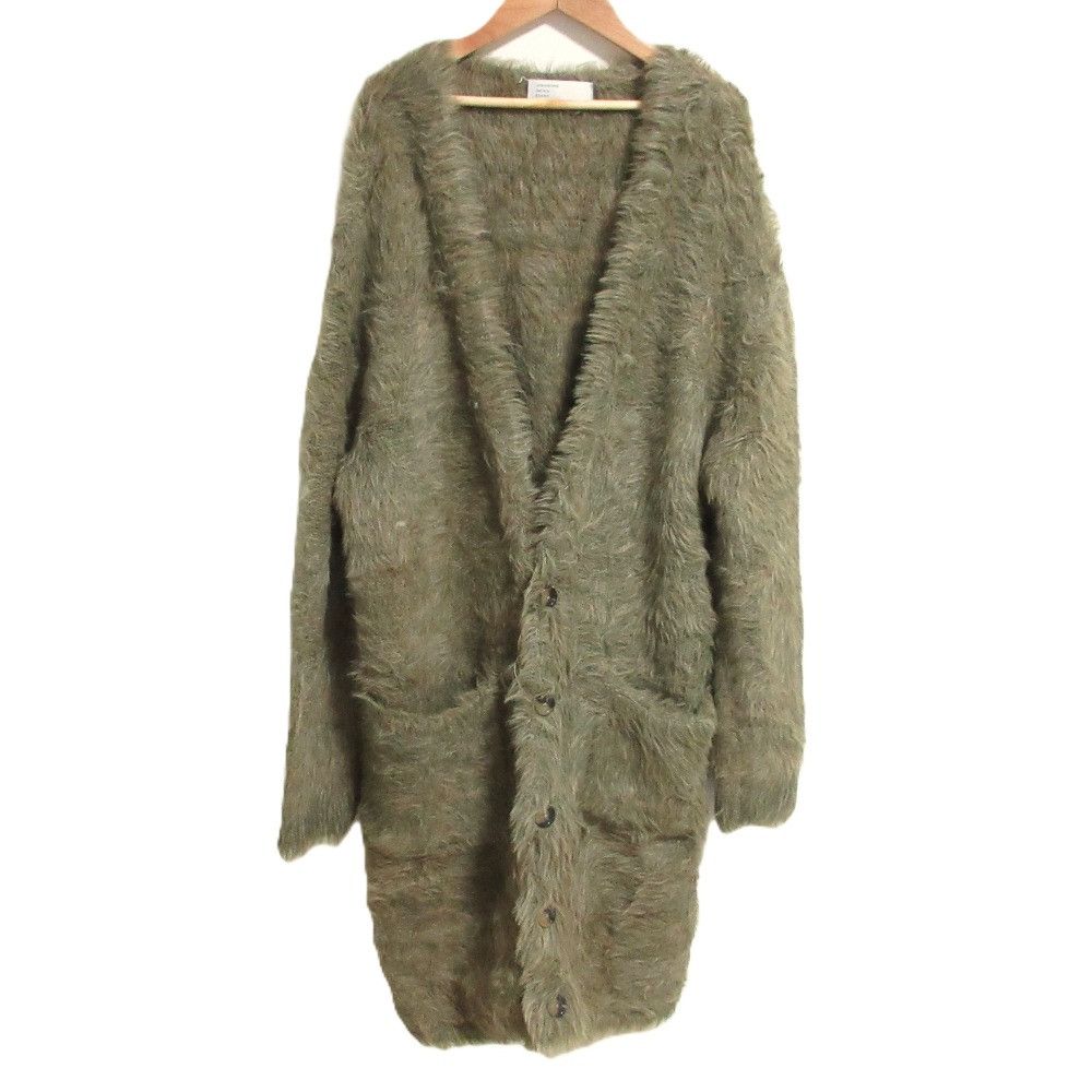 Other Beams International Gallery BEAMS IG SHAGGY Knit Cardigan Textile Tops DUTY FREE for USA Size ONE SIZE - 1 Thumbnail