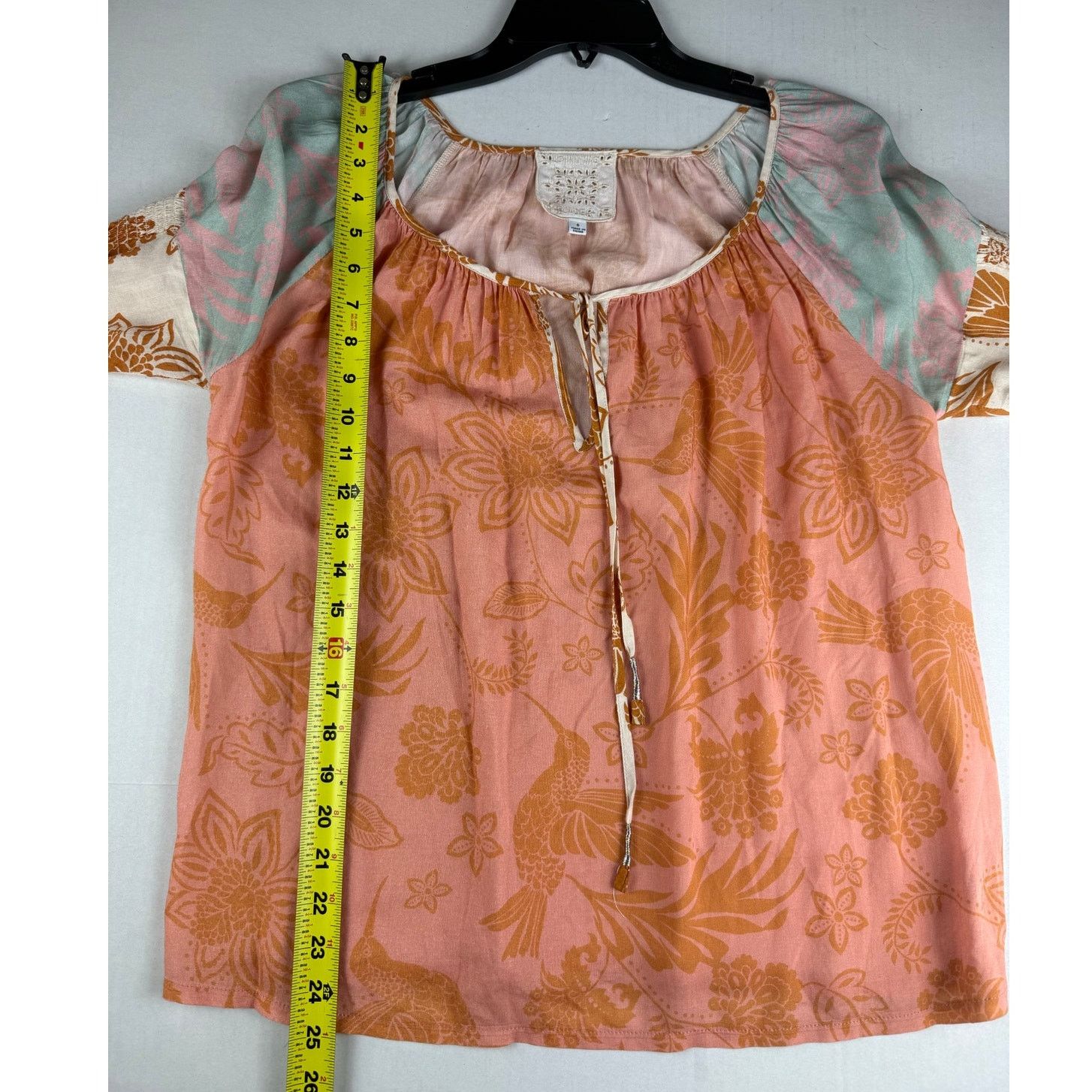Johnny Was Johnny Was Waimea Mixed Print Peasant Top - Sc Size S / US 4 / IT 40 - 5 Thumbnail