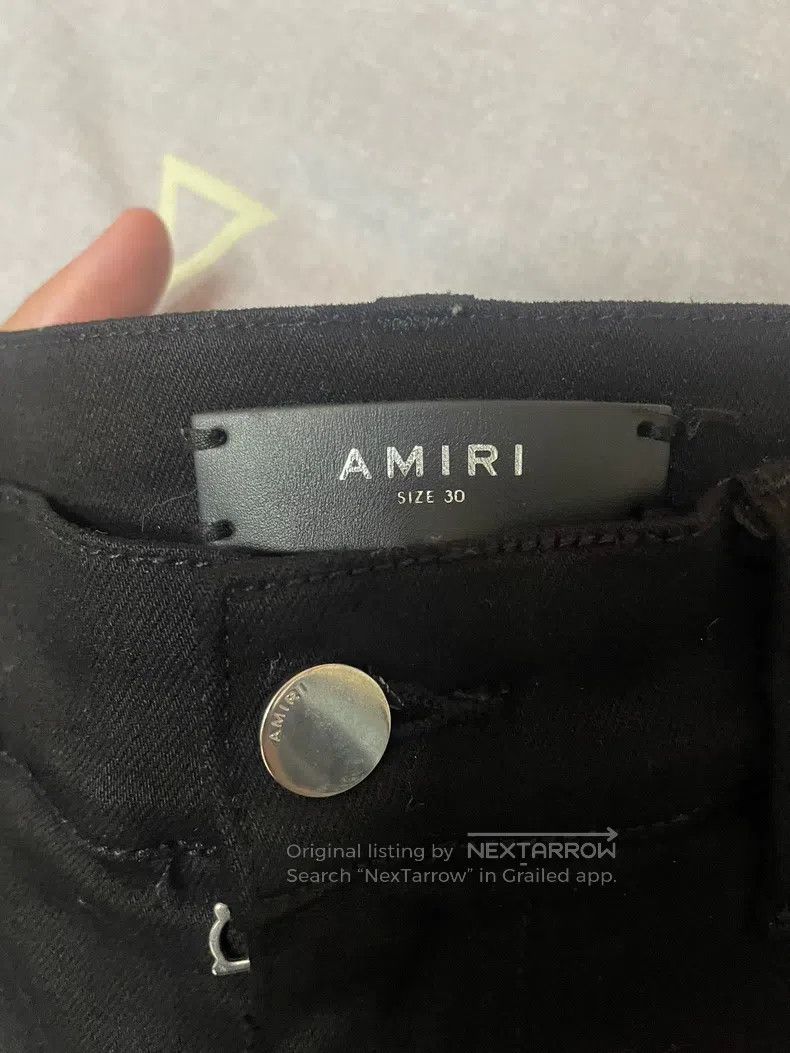 Amiri Amiri Diamond sequin denim jeans Size US 30 / EU 46 - 6 Thumbnail
