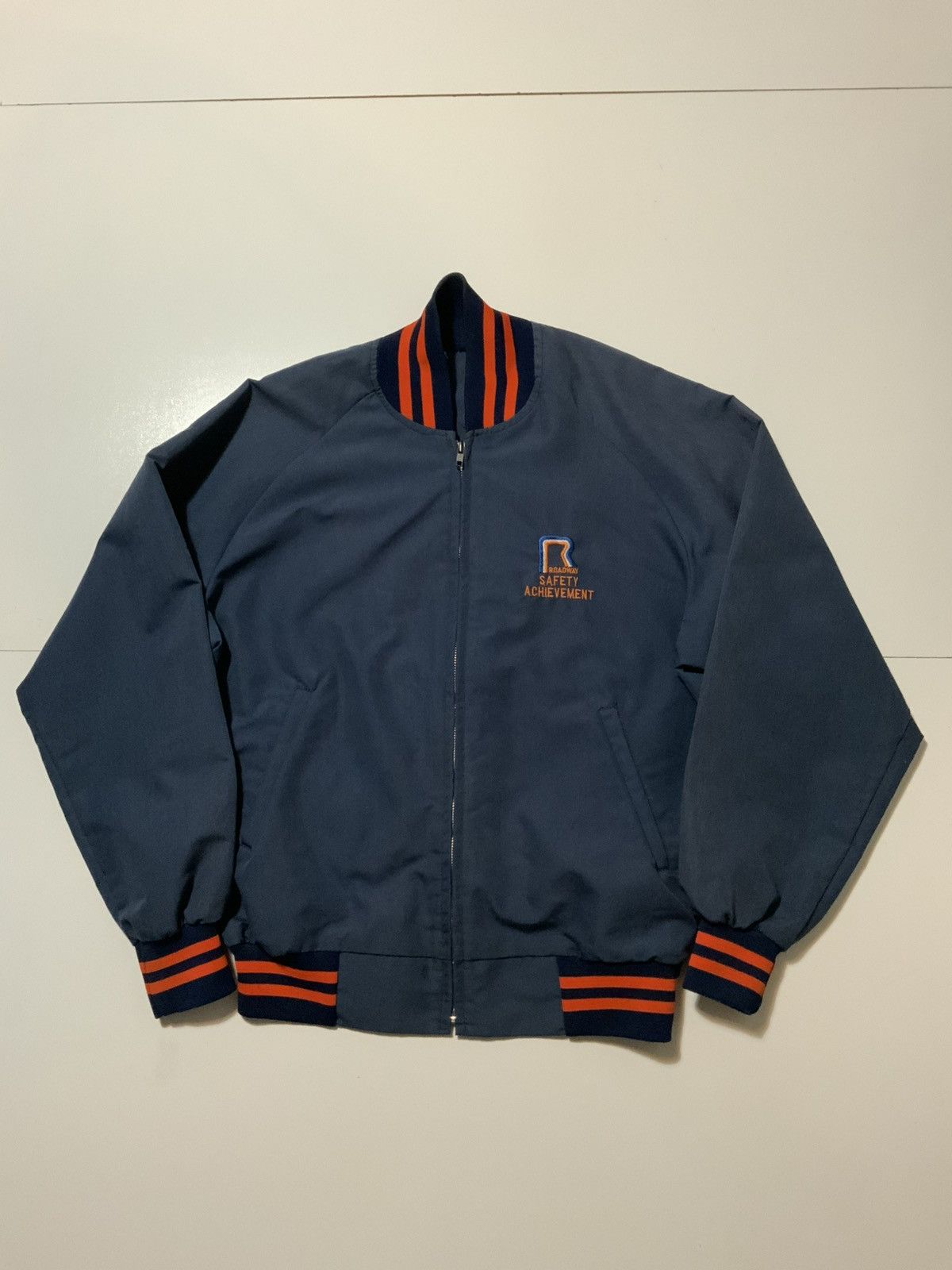 Vintage Vintage 70s Artex Roadway Express Trucking Varsity Jacket Size US M / EU 48-50 / 2 - 1 Thumbnail