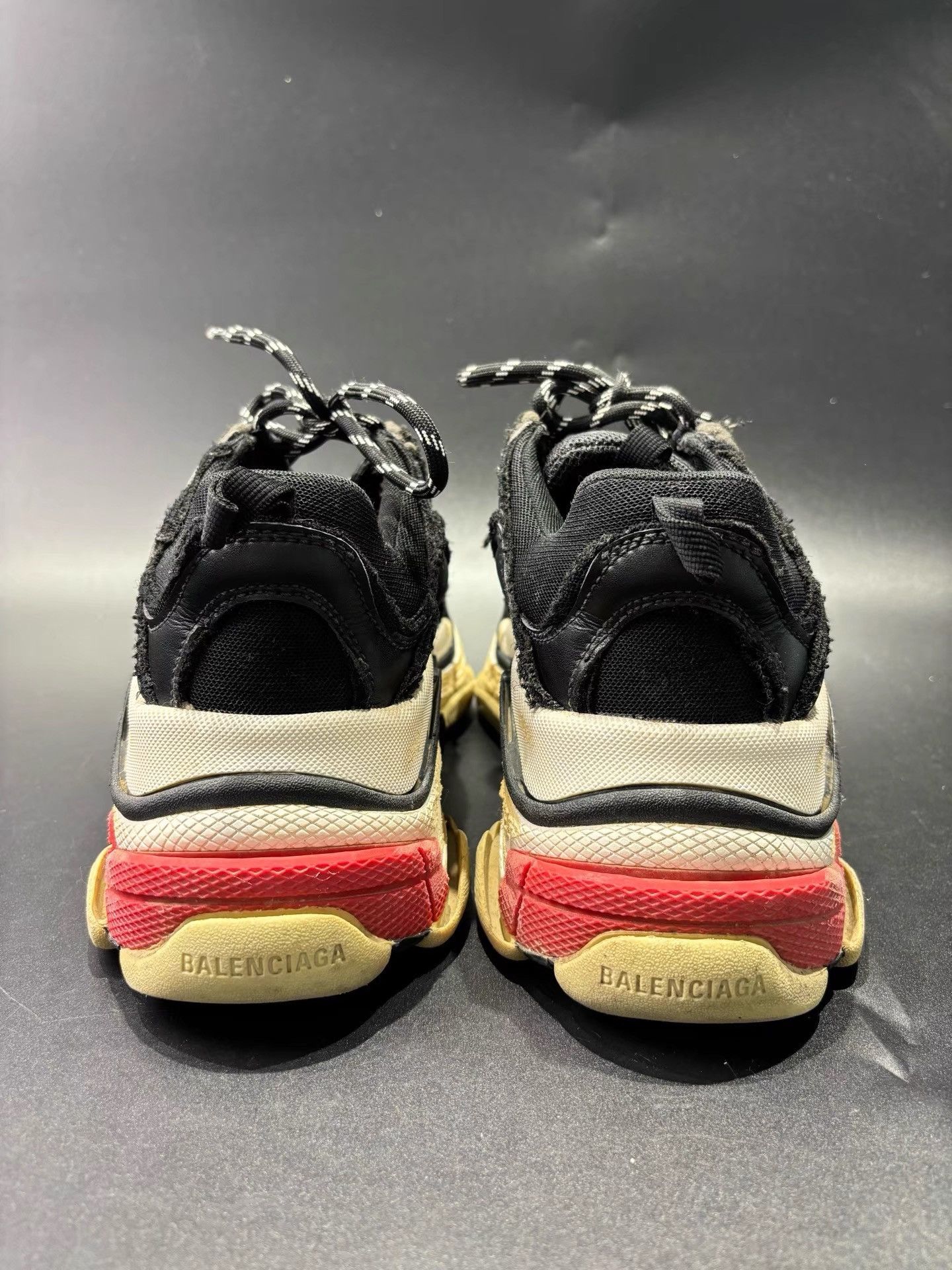 Balenciaga Balenciaga Triple S Distressed Dad Shoes K36 Size US 9 / IT 39 - 3 Thumbnail