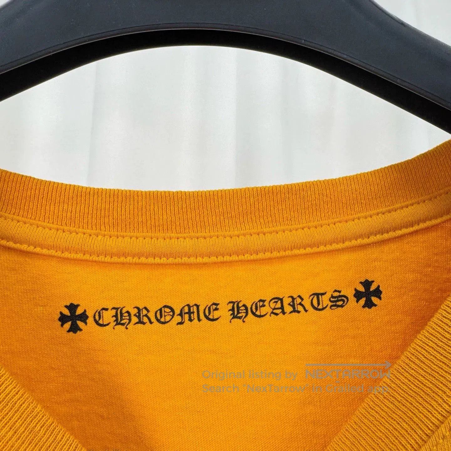 Chrome Hearts chrome hearts mustard yellow short sleeve shirt. Size US XXL / EU 58 / 5 - 5 Thumbnail
