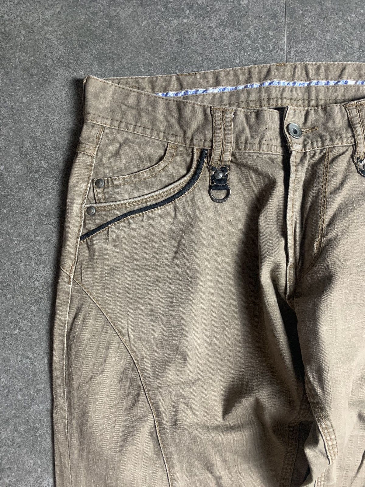 Japanese Brand 2000s Nicole Club For Men Bootcut Pants Size US 31 - 5 Thumbnail