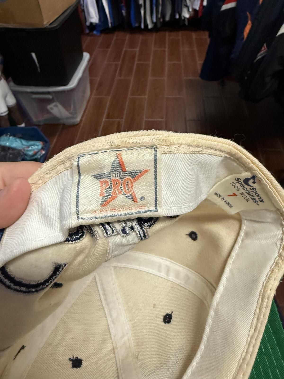 Sports Specialties 90s Vintage Cowboys Fitted Hat Size 7 Size ONE SIZE - 7 Thumbnail