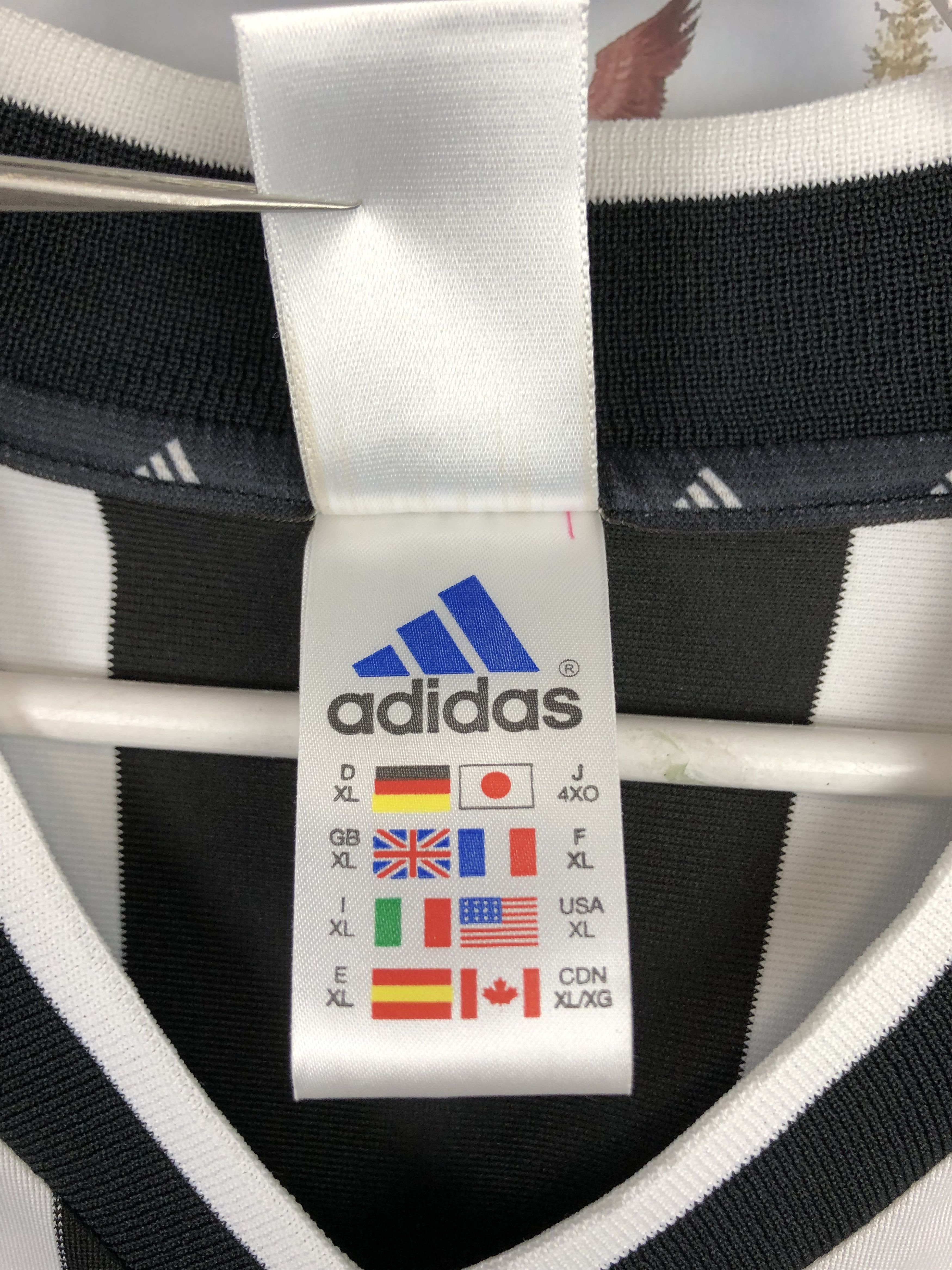 Adidas Newcastle United football shirt 2001 Soccer Adidas Tee Hype Size US XL / EU 56 / 4 - 6 Thumbnail