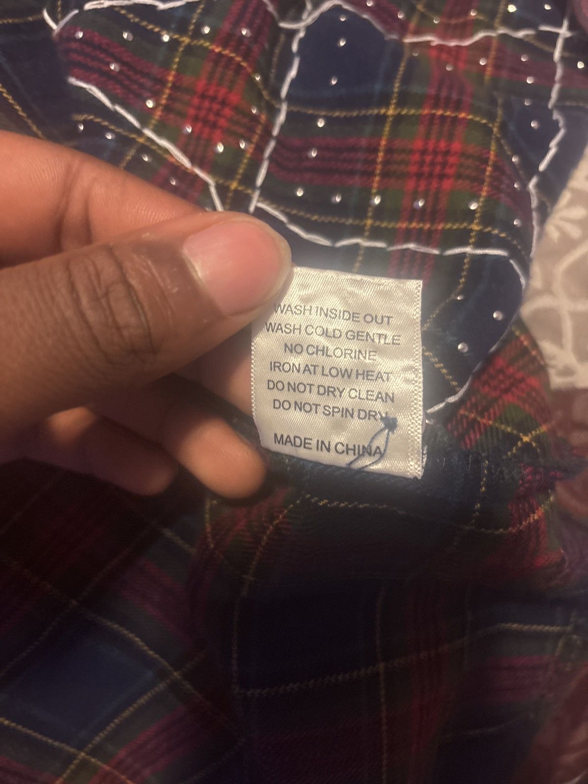 Vale Valr rhinestone flannel Size US L / EU 52-54 / 3 - 6 Thumbnail