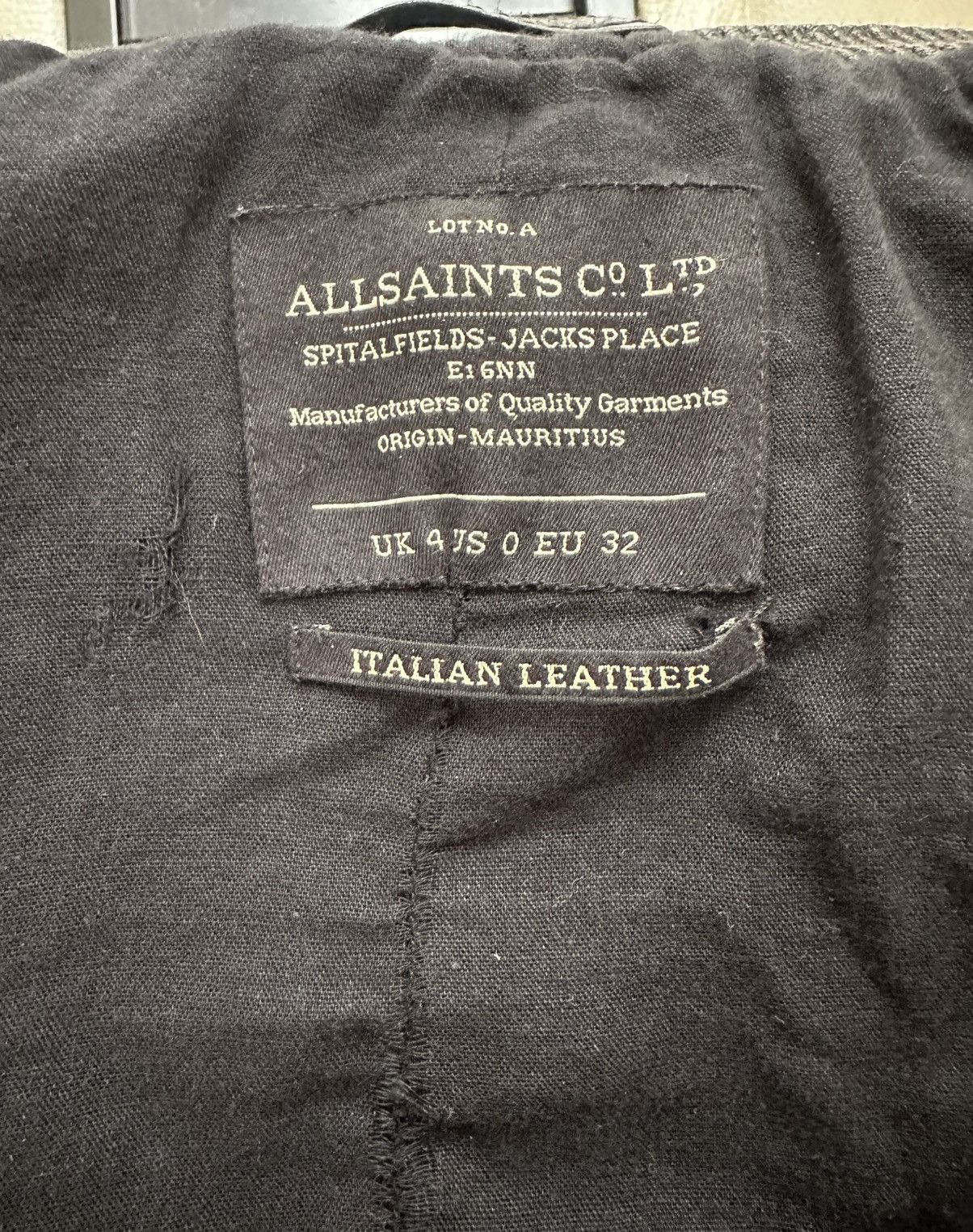 Allsaints Allsaints Spitafields Jacks Place Size XS / US 0-2 / IT 36-38 - 3 Thumbnail