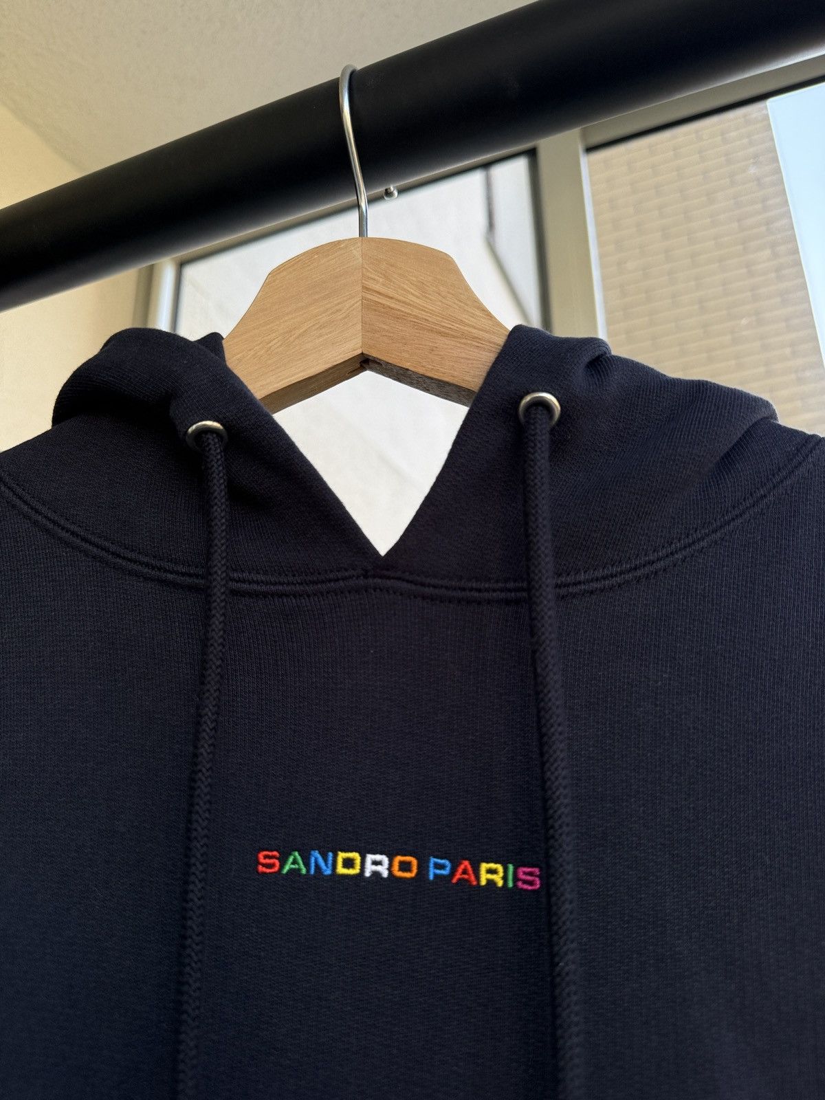 Sandro Sandro Paris Embroidered Logo Hoodie Size US S / EU 44-46 / 1 - 2 Thumbnail