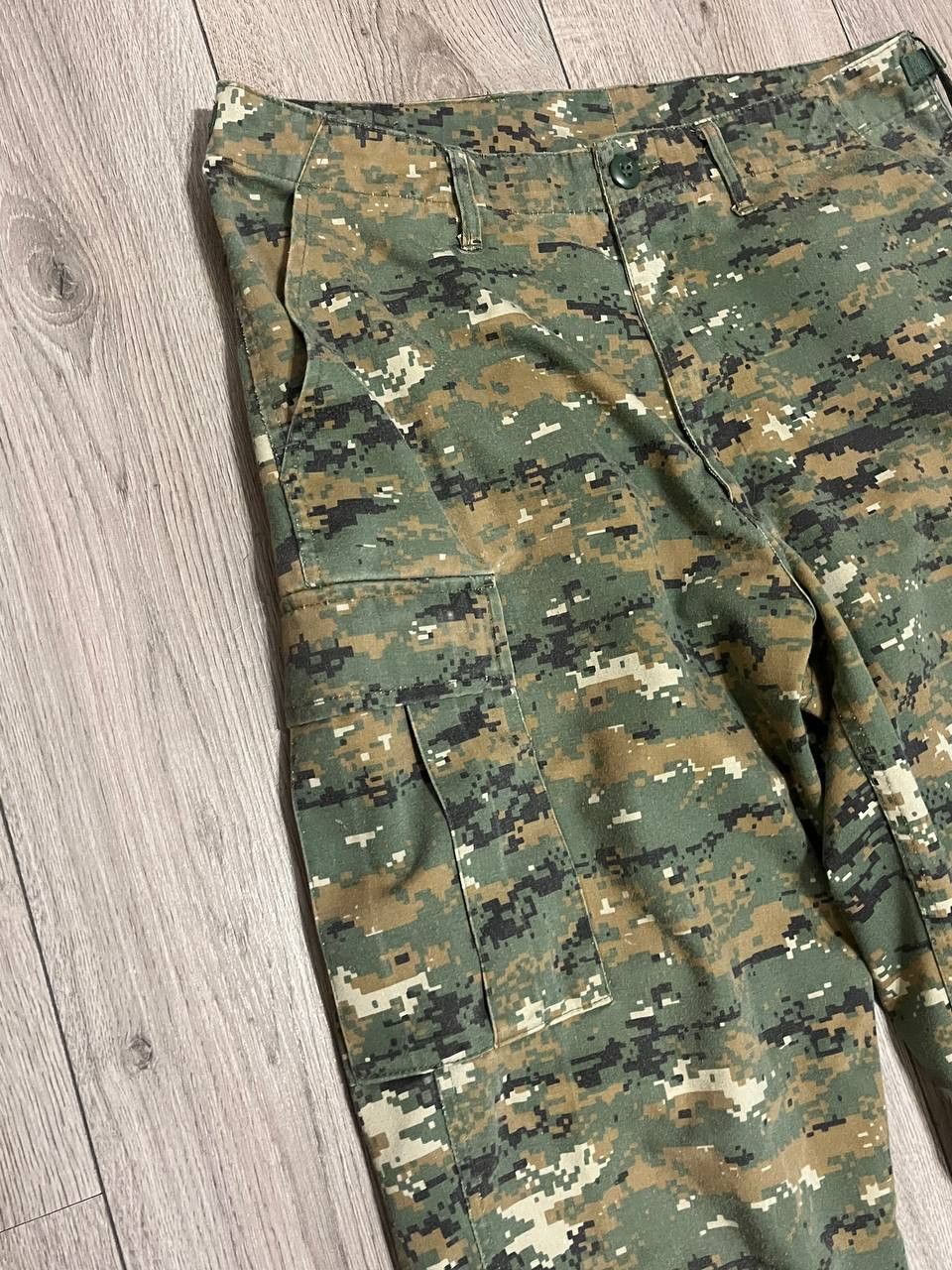 Vintage vintage military cargo pants NATO Size L Size US 35 - 3 Thumbnail