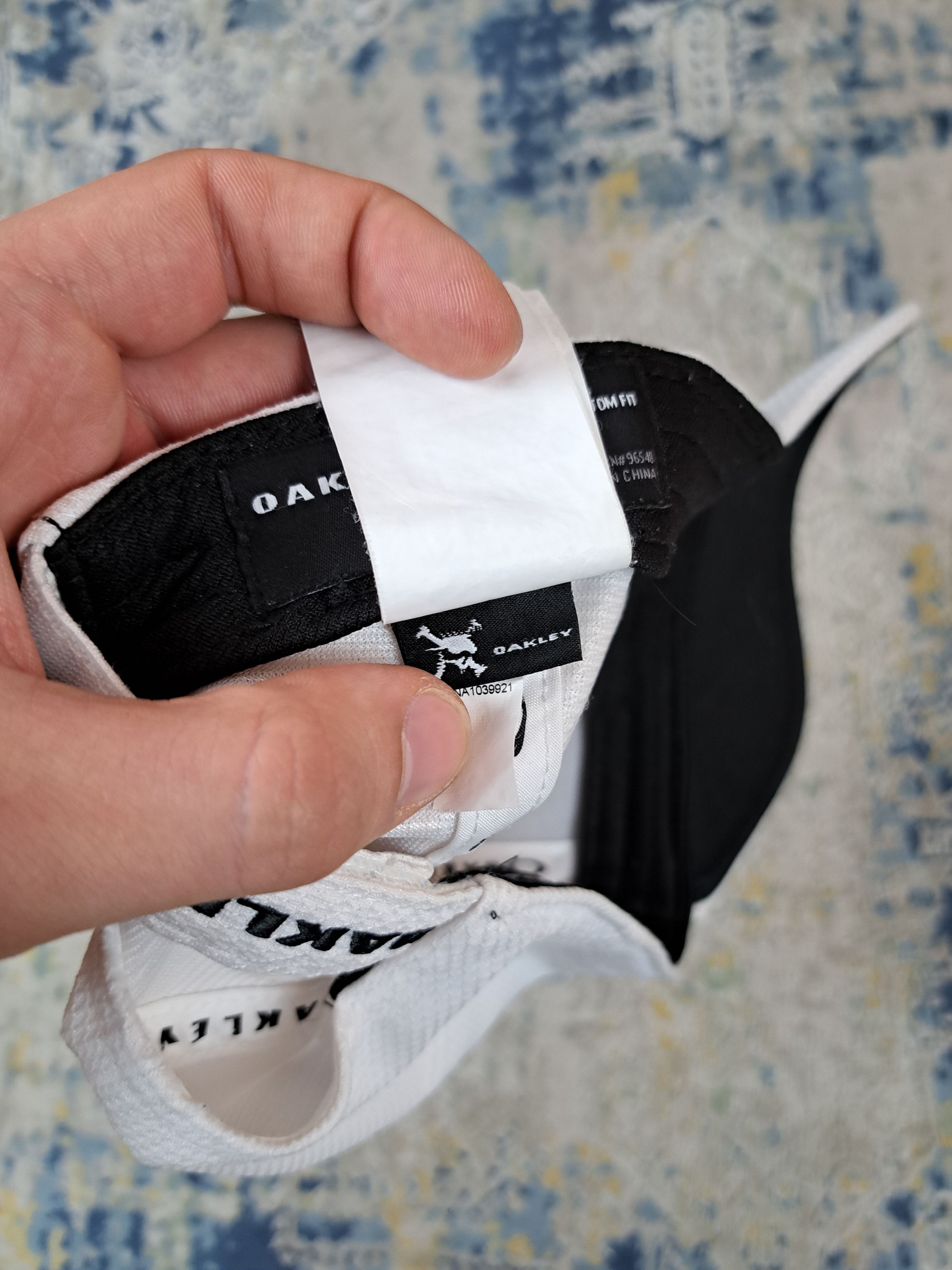 Oakley Oakley Vintage y2k Hat Big Logo Cap White Gorpcore Size ONE SIZE - 7 Thumbnail