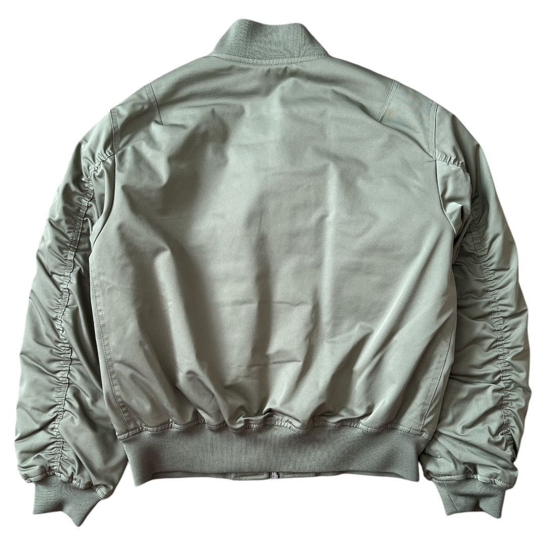 Mango MNG Khaki Oversized Bomber Jacket, S SRP: $130 Size S / US 4 / IT 40 - 3 Thumbnail