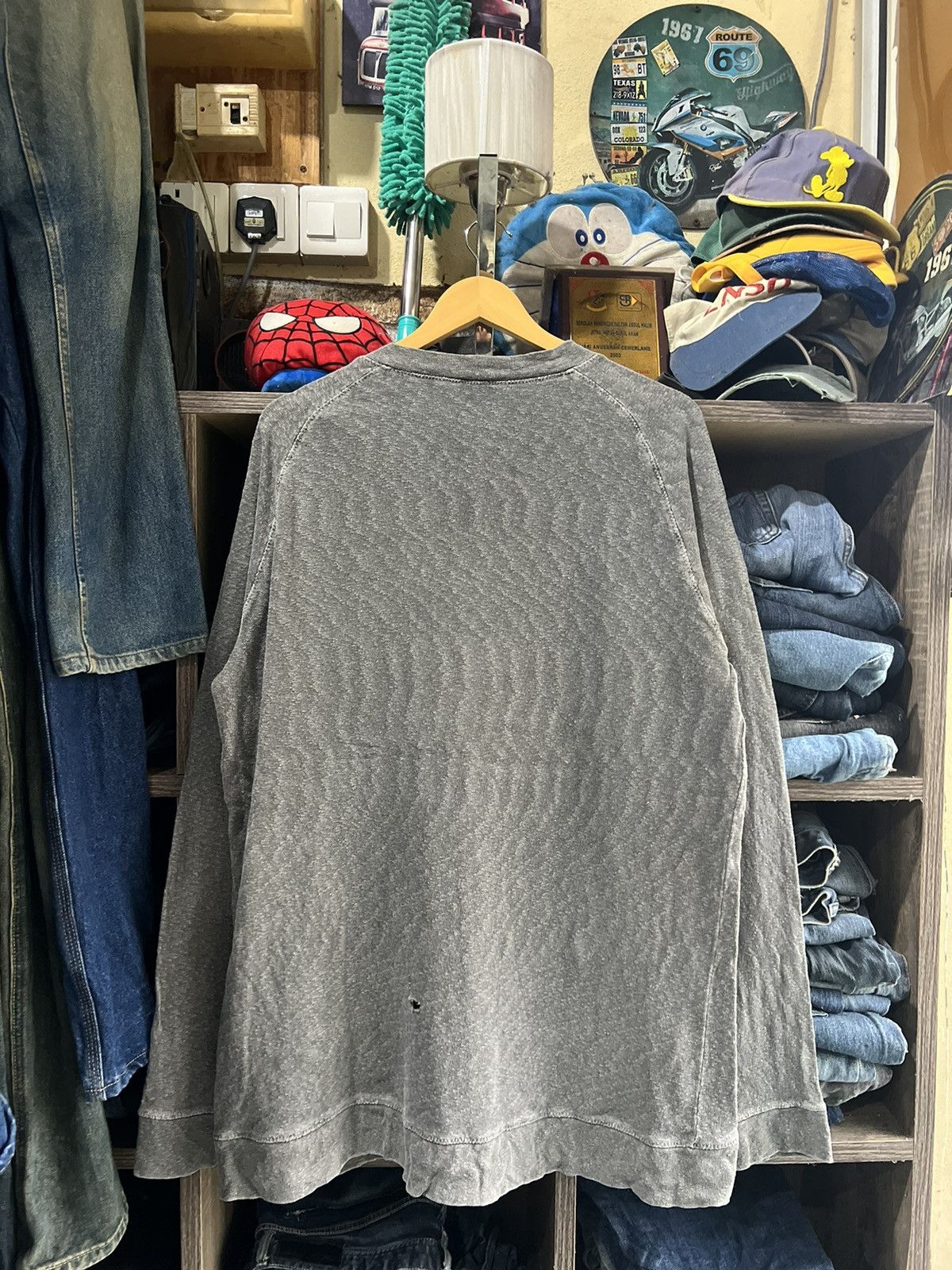 Global Work 🔥Distressed Global Work Long Sweatshirt Size US L / EU 52-54 / 3 - 3 Thumbnail