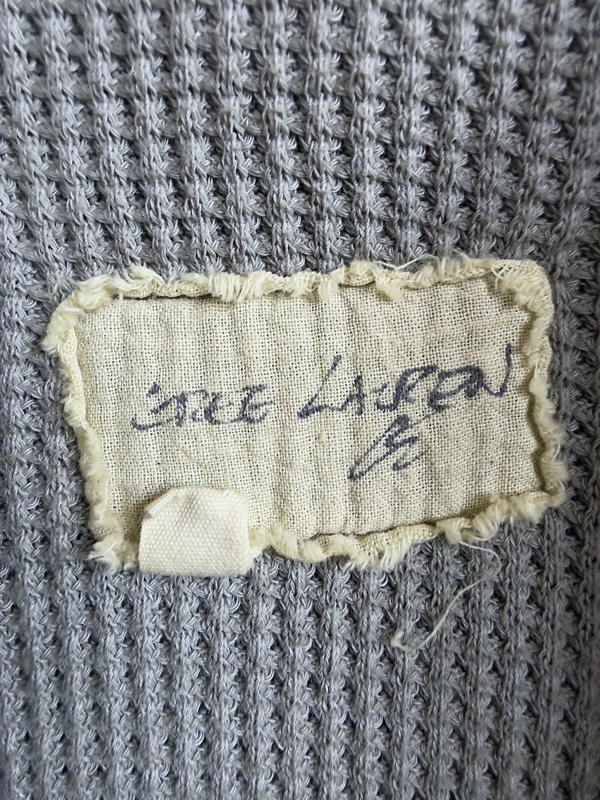 Greg Lauren Greg Lauren Thermal Reconstructed Faded Zip Up Hoodie Size US XL / EU 56 / 4 - 3 Thumbnail