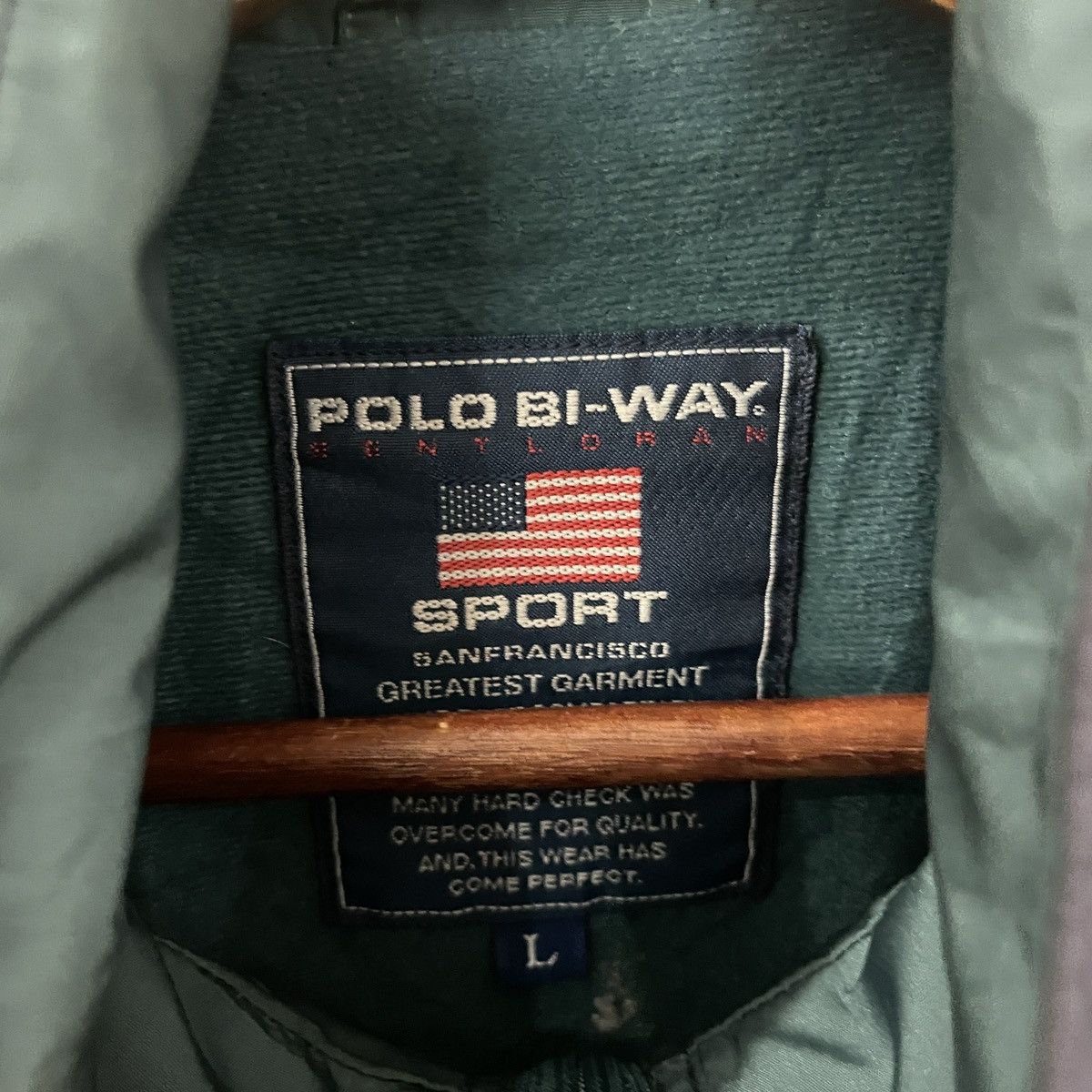 Japanese Brand Vintage Polo Bi-way Sports Jacket Size US XL / EU 56 / 4 - 5 Thumbnail