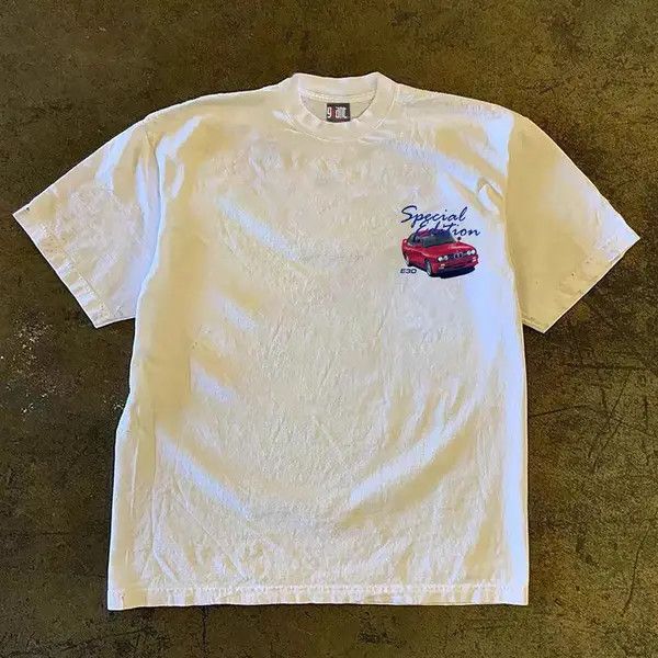 Japanese Brand Kuroda x Genji Street Retro Car Print Short Sleeve T-Shirt Size US M / EU 48-50 / 2 - 4 Thumbnail