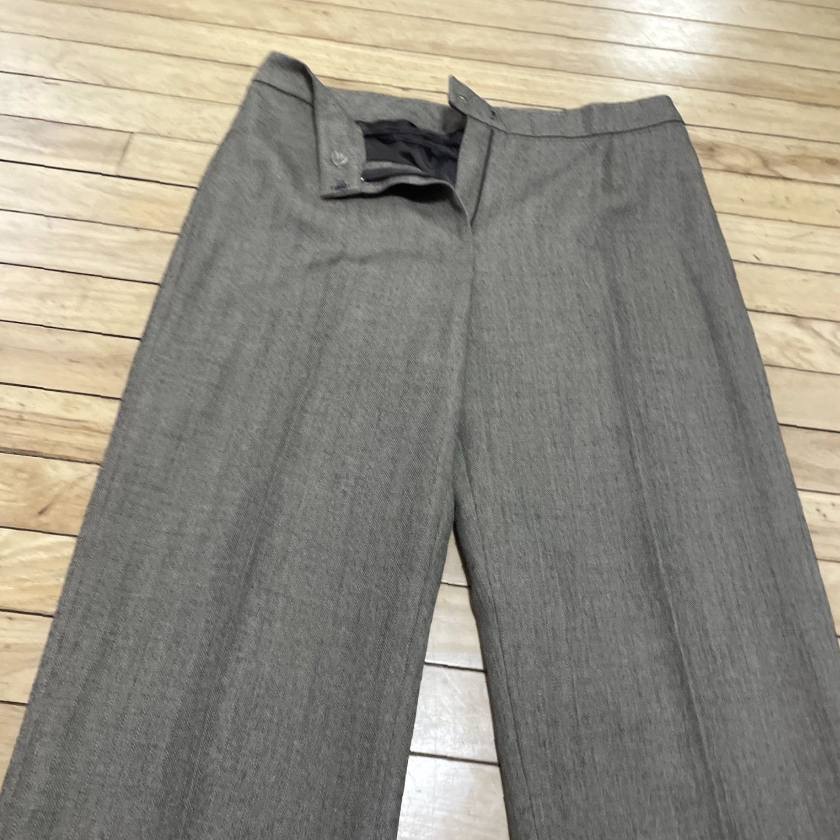 Evan Picone VINTAGE Evan Picone Suit Pants Women 8 Brown Lined Houndstooth Dress Pants 90s USA Womens Size 30" / US 8 / IT 44 - 6 Thumbnail