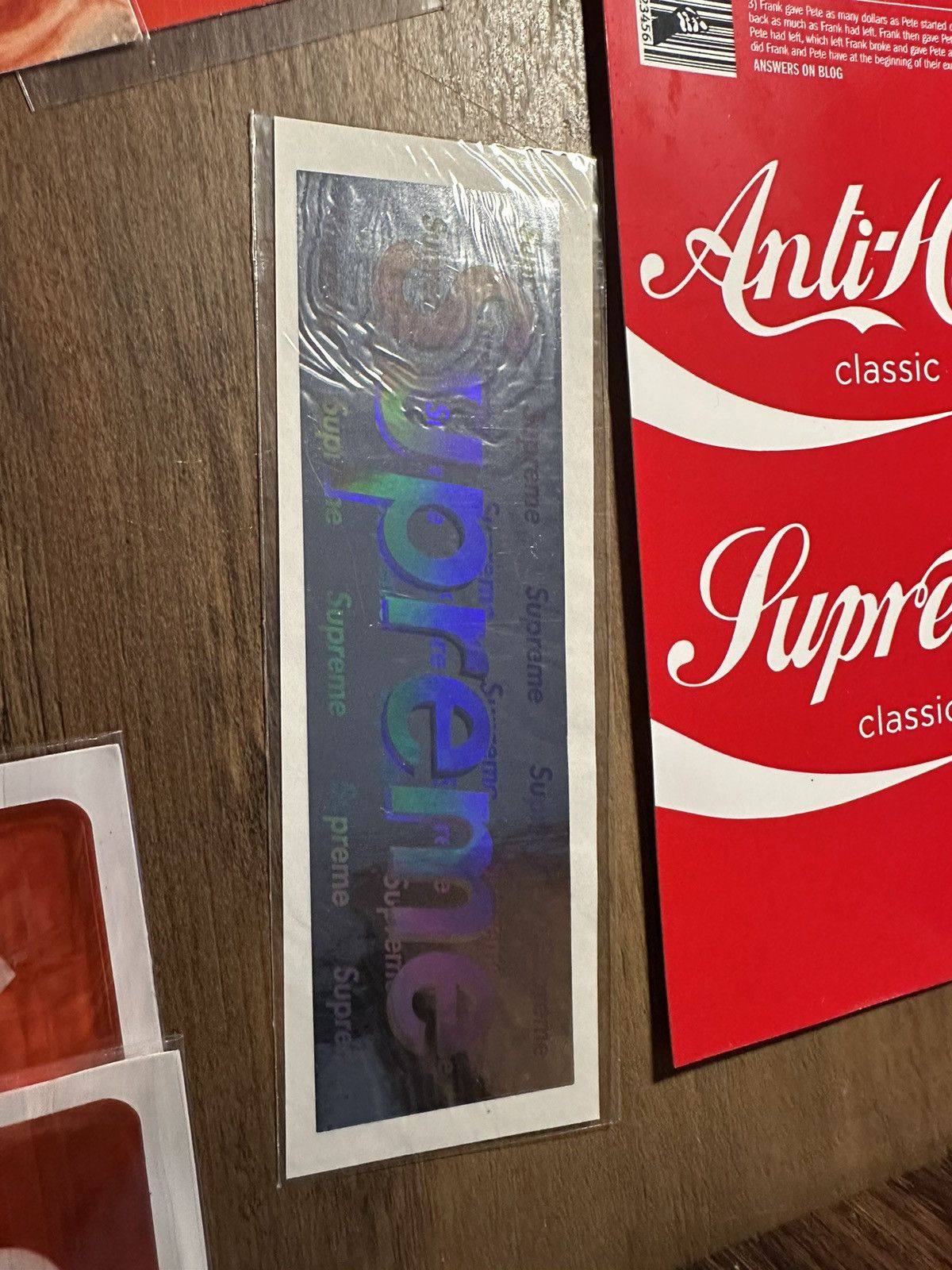 Supreme Supreme Stickers from Various Seaons Size ONE SIZE - 6 Thumbnail