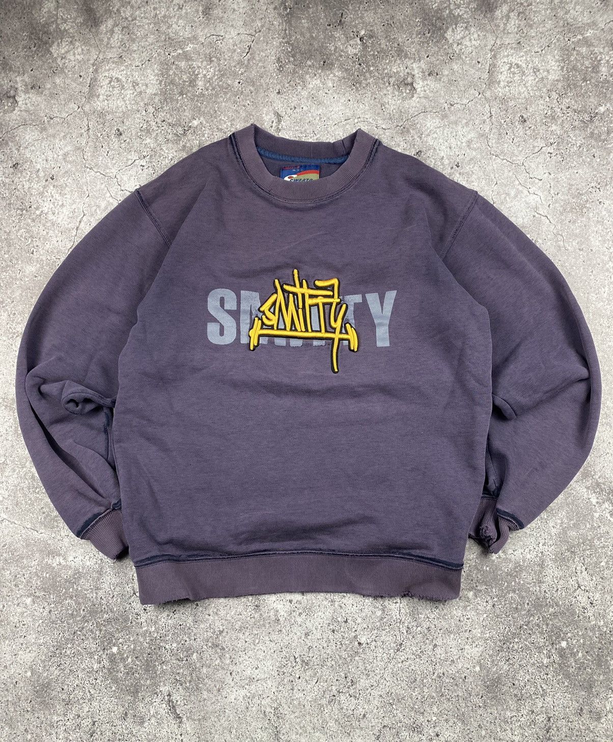 JNCO × Japanese Brand Vintage Y2K Smitty N.Y.C Rap Baggy distressed sweatshirt Size US XS / EU 42 / 0 - 1 Thumbnail