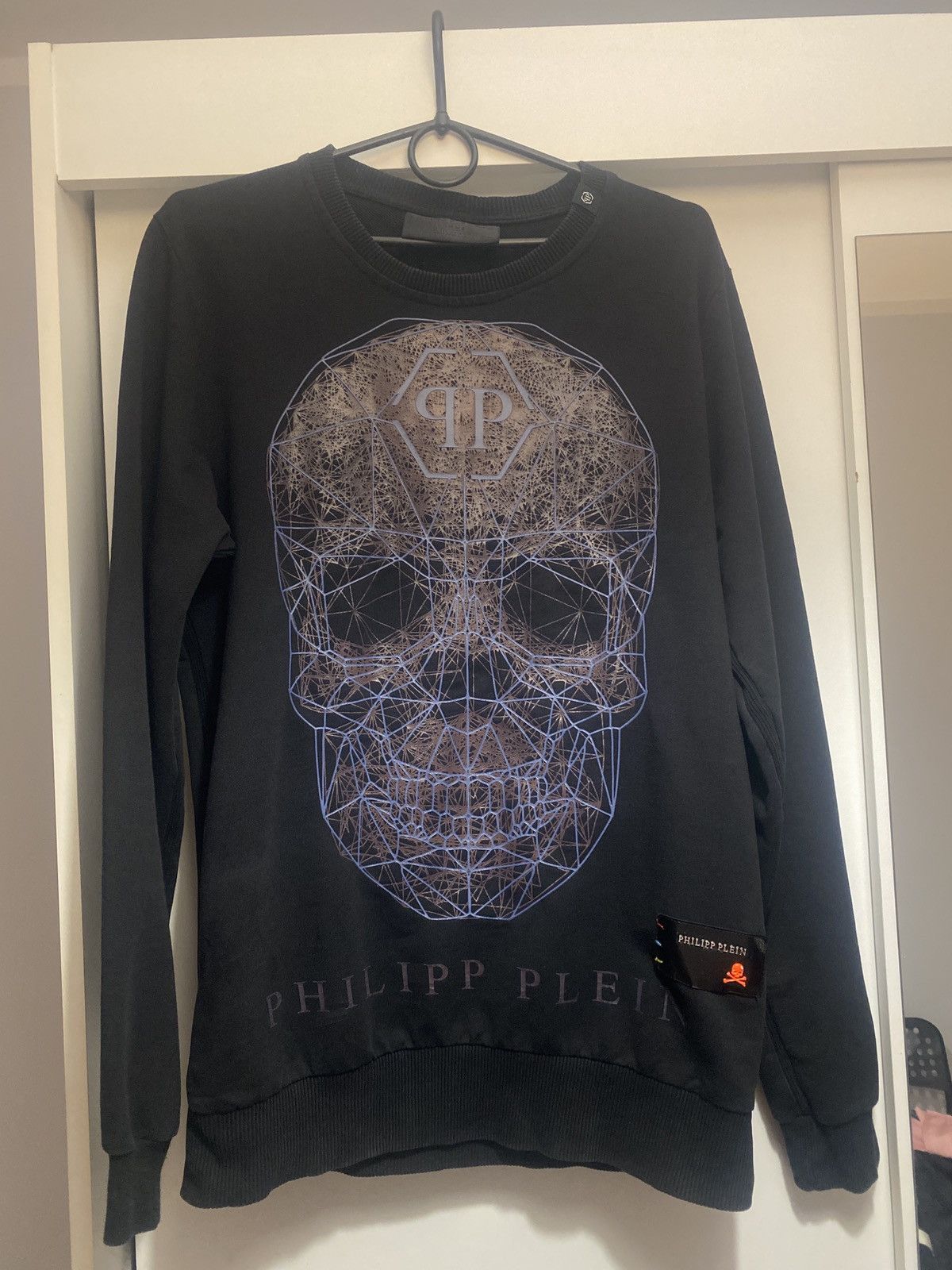 Philipp Plein Luxury philipp plein big drip skull big logo rare crawenck Size US M / EU 48-50 / 2 - 1 Thumbnail