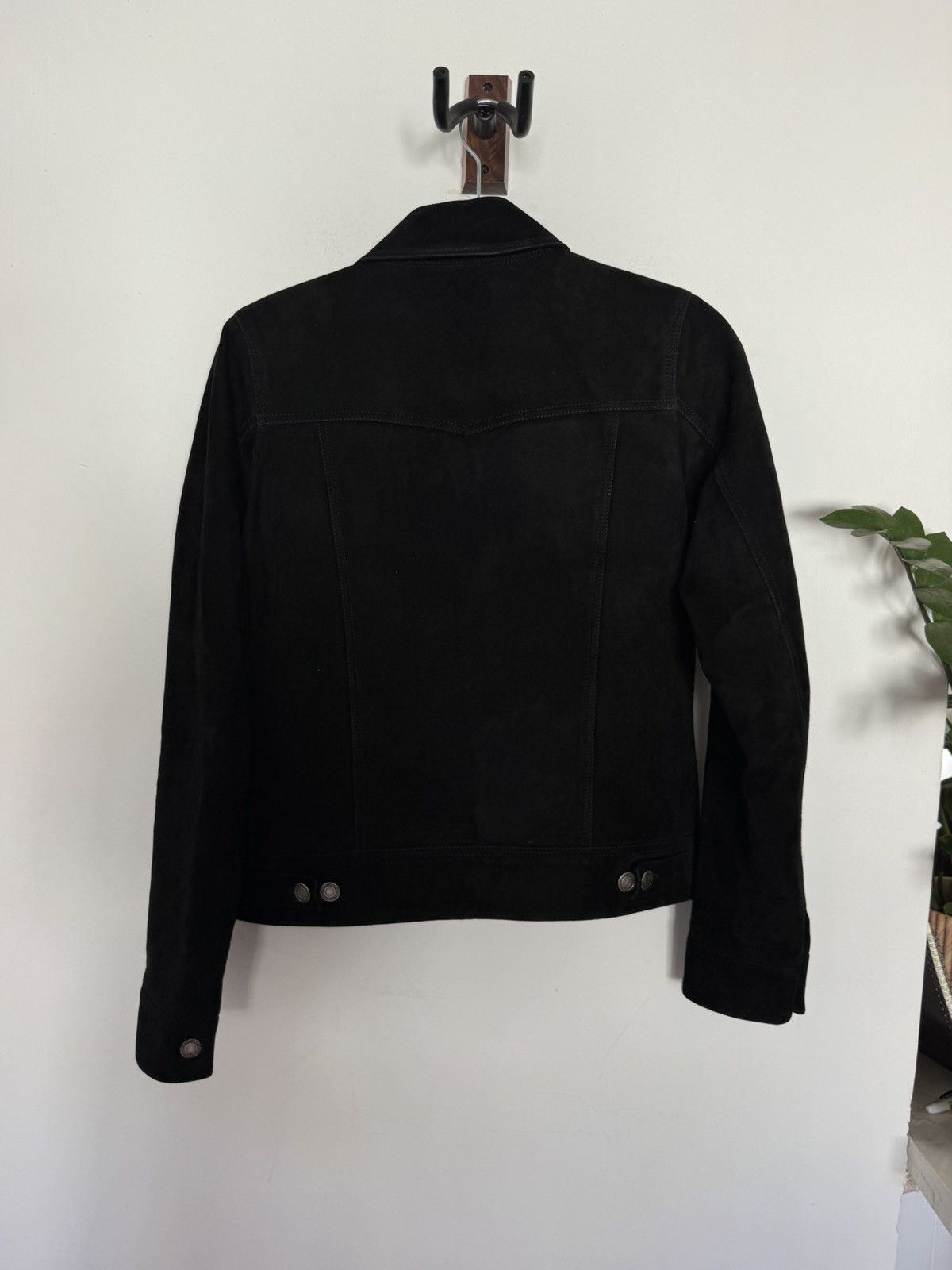 Saint Laurent Paris Suede Trucker Jacket Size US S / EU 44-46 / 1 - 3 Thumbnail