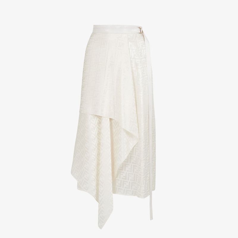 Fendi o1loc1c0126 Skirt in Beige Size 30" / US 8 / IT 44 - 1 Thumbnail