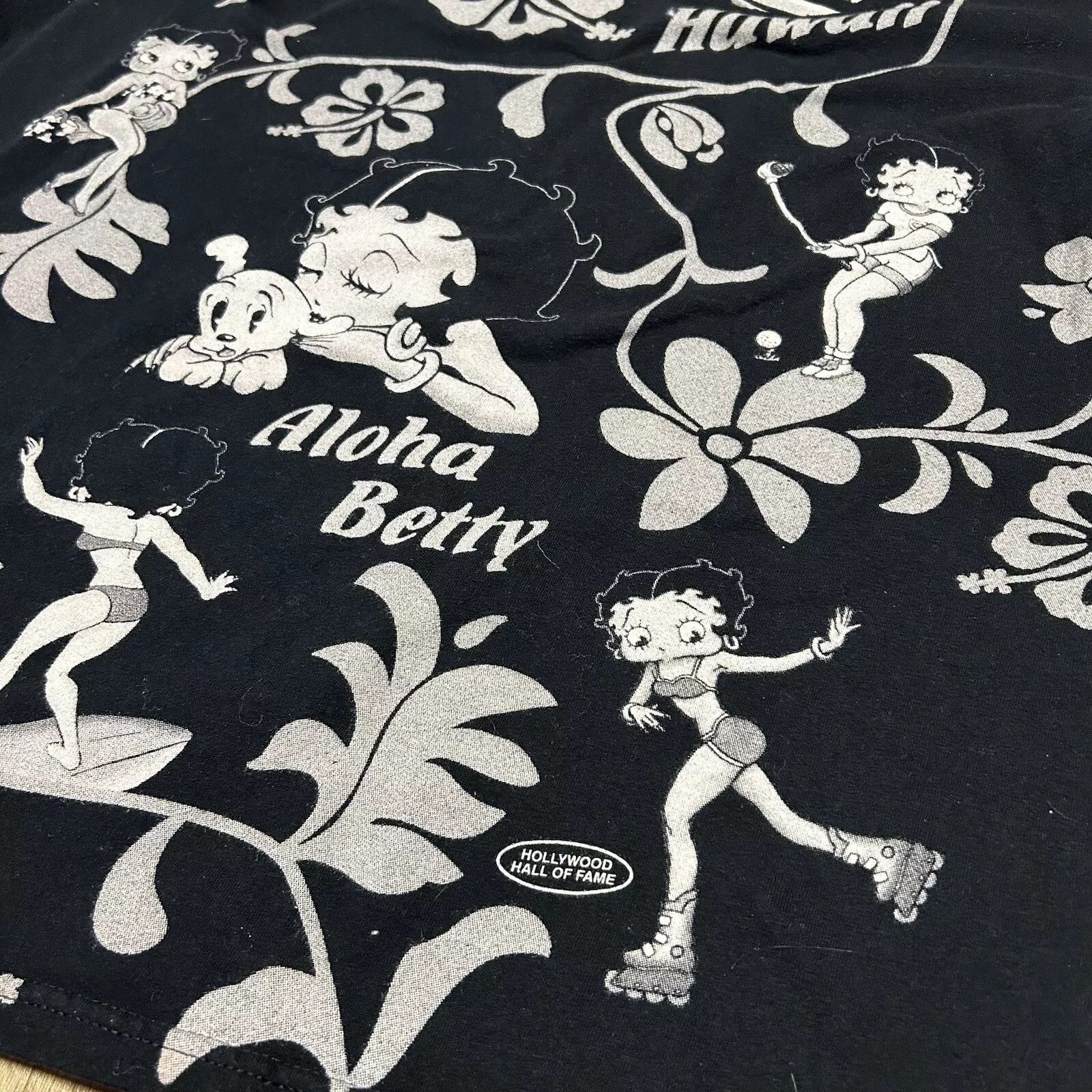 Vintage Vintage 1998 Aloha Betty Boop Hawaii Surfing Size US XL / EU 56 / 4 - 5 Thumbnail