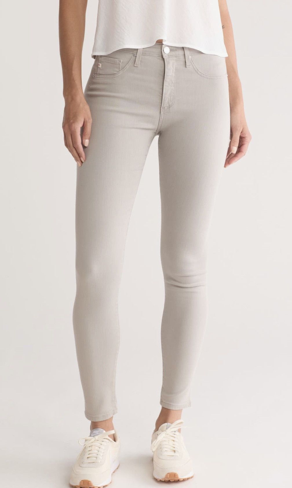 AG Adriano Goldschmied AG Jeans Farrah High-Rise Skinny Ankle Seamless Jeans Size 29" - 2 Thumbnail