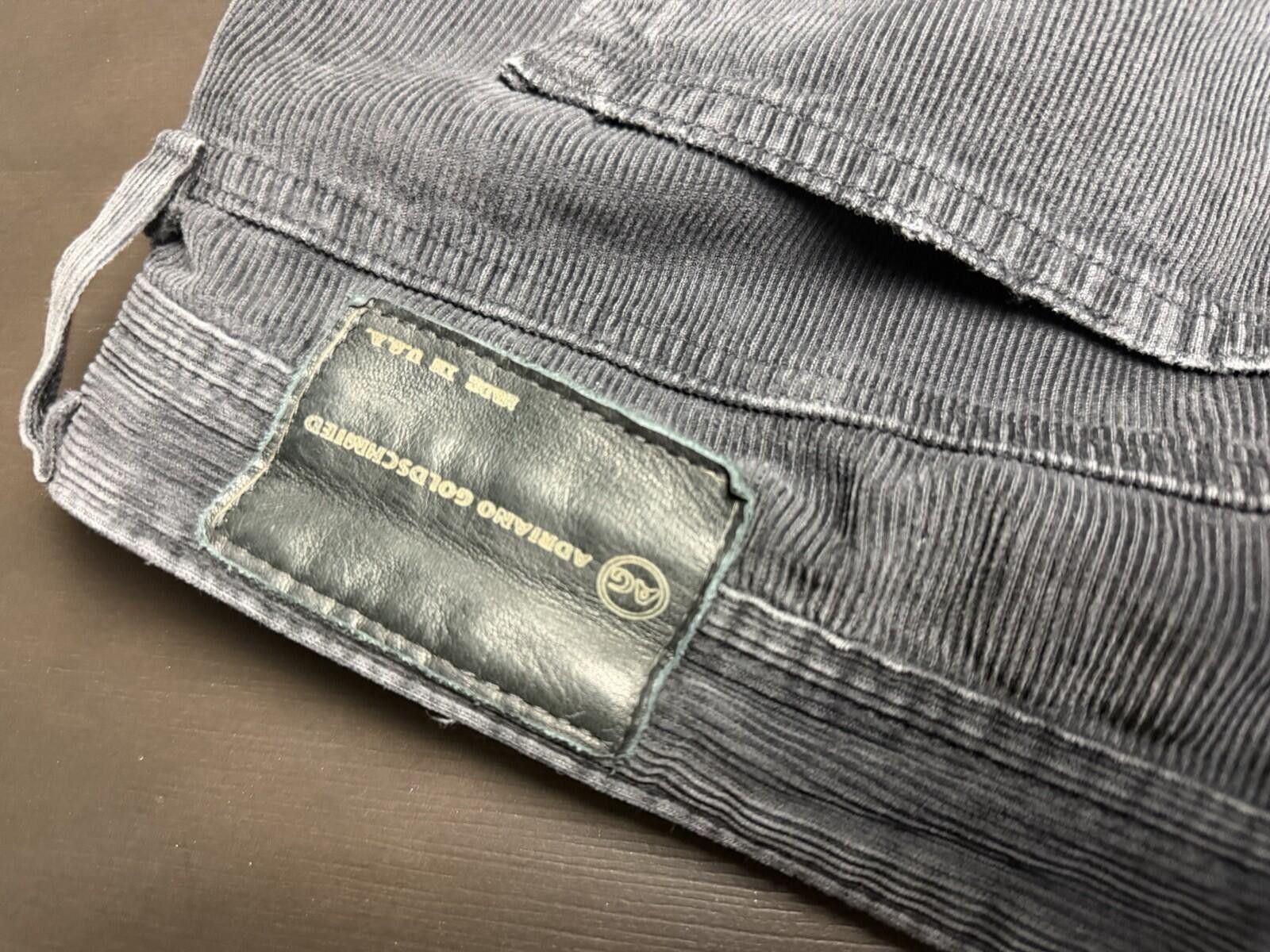 AG Adriano Goldschmied AG Adriano Goldschmied Corduroy Pants Men’s Gray 40x29 2 Size US 40 / EU 56 - 7 Thumbnail