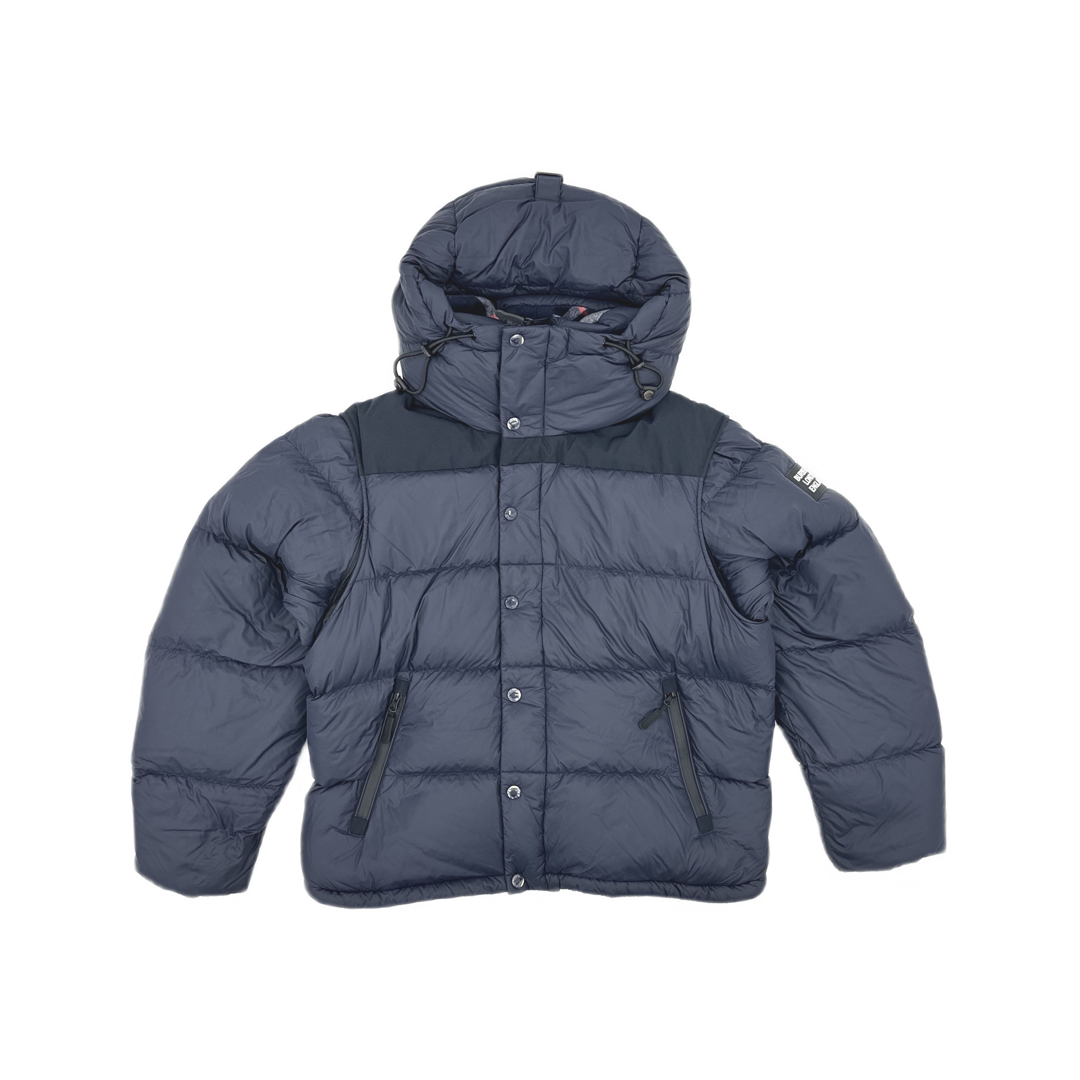 Burberry Burberry Navy Down Puffer Jacket Size XL Size US XL / EU 56 / 4 - 1 Thumbnail