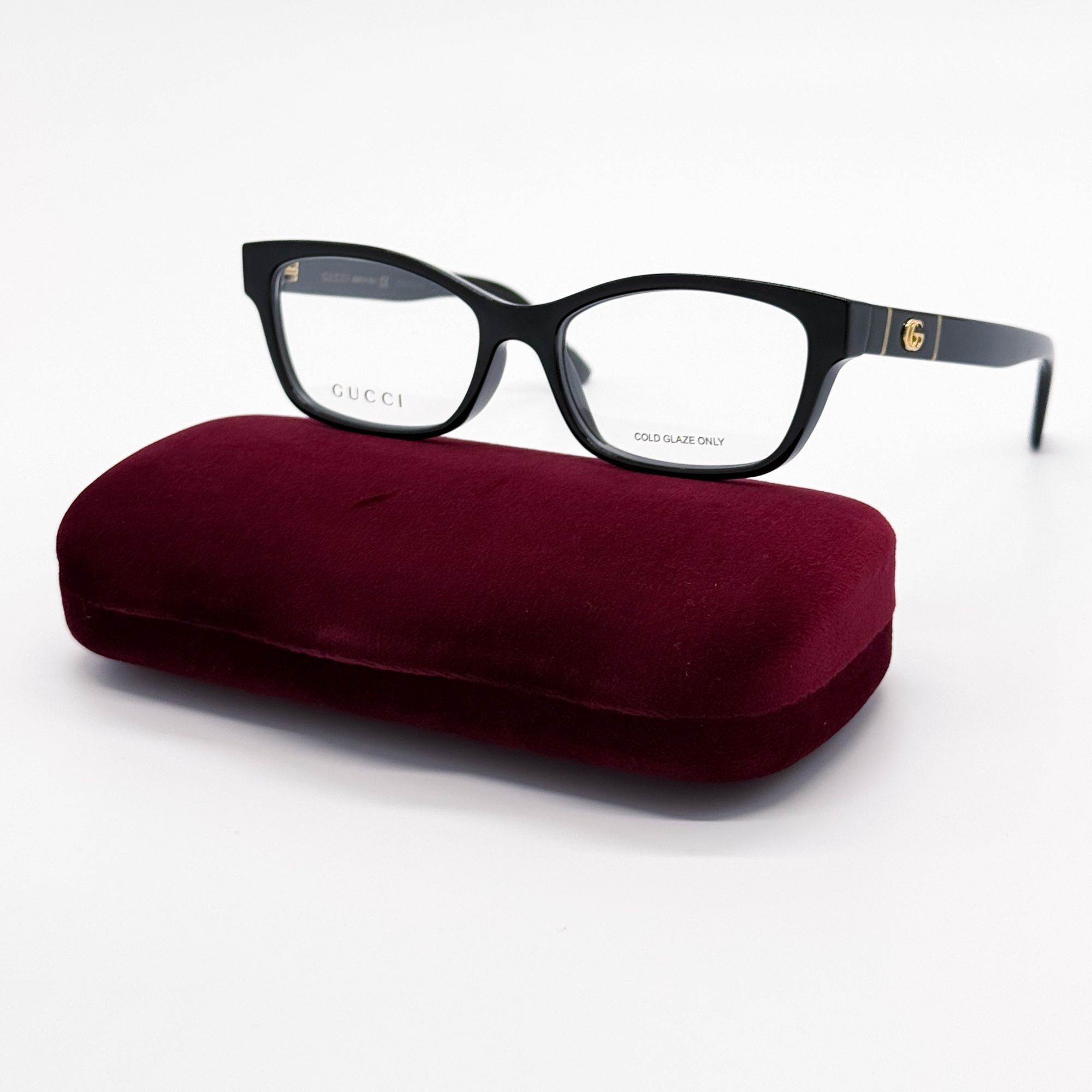NEW GUCCI GG0635O 004 BLACK WOMEN EYEGLASSES GUCCI