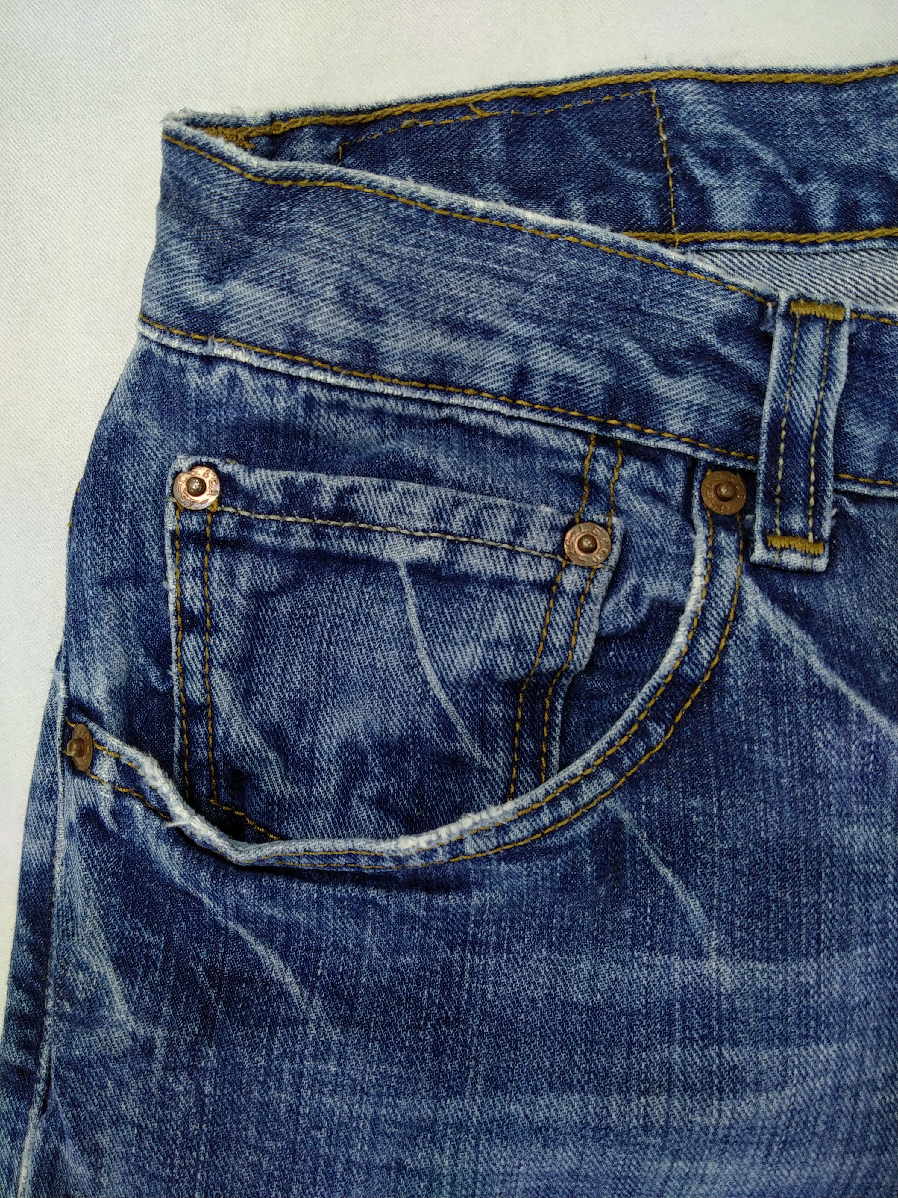 Levi's Blue Relaxed Straight Vintage Levi's 559 Denim JN285 Size US 32 / EU 48 - 10 Thumbnail