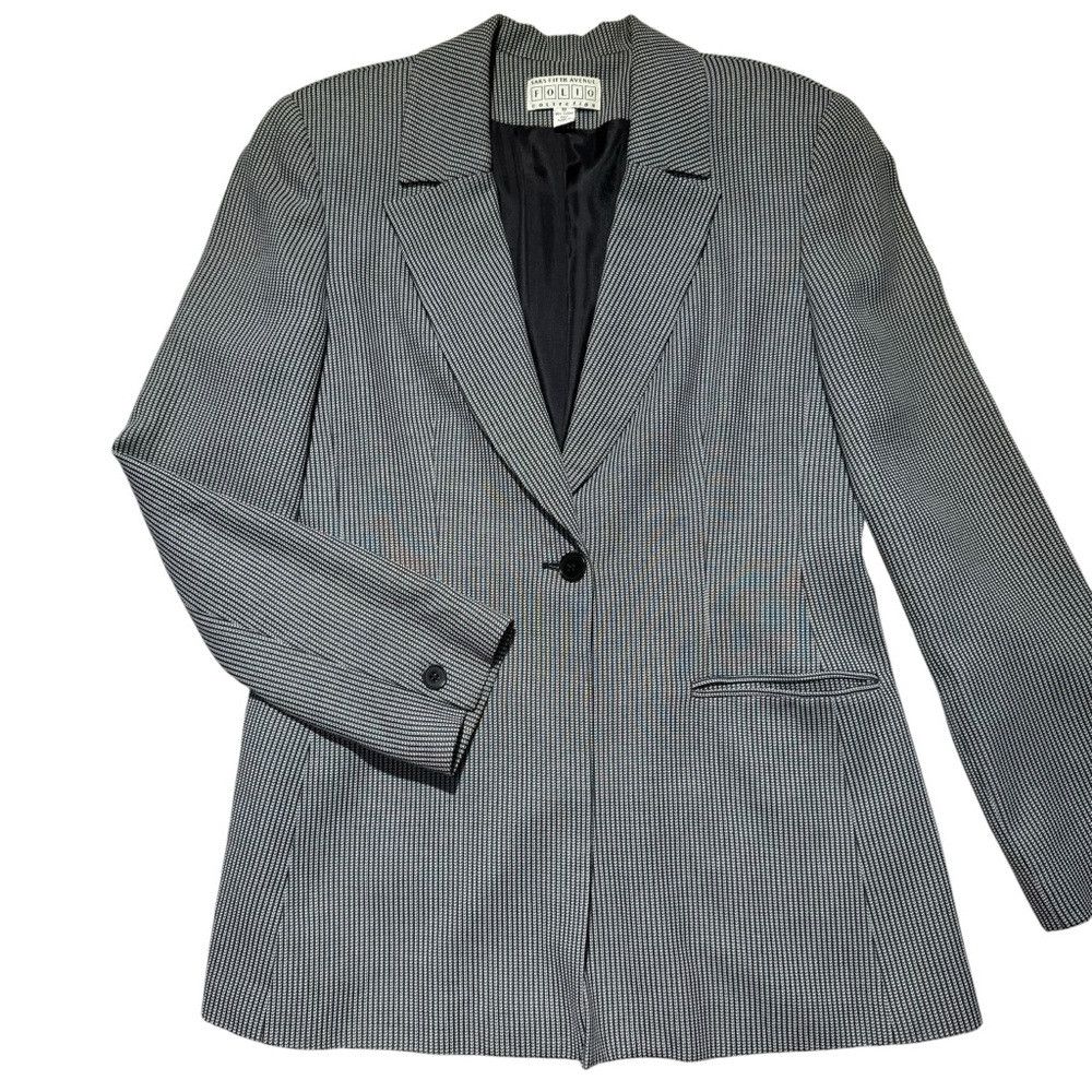 Saks Fifth Avenue Saks Fifth Avenue Folio Collection Blazer Size 10 Size L / US 10 / IT 46 - 5 Thumbnail