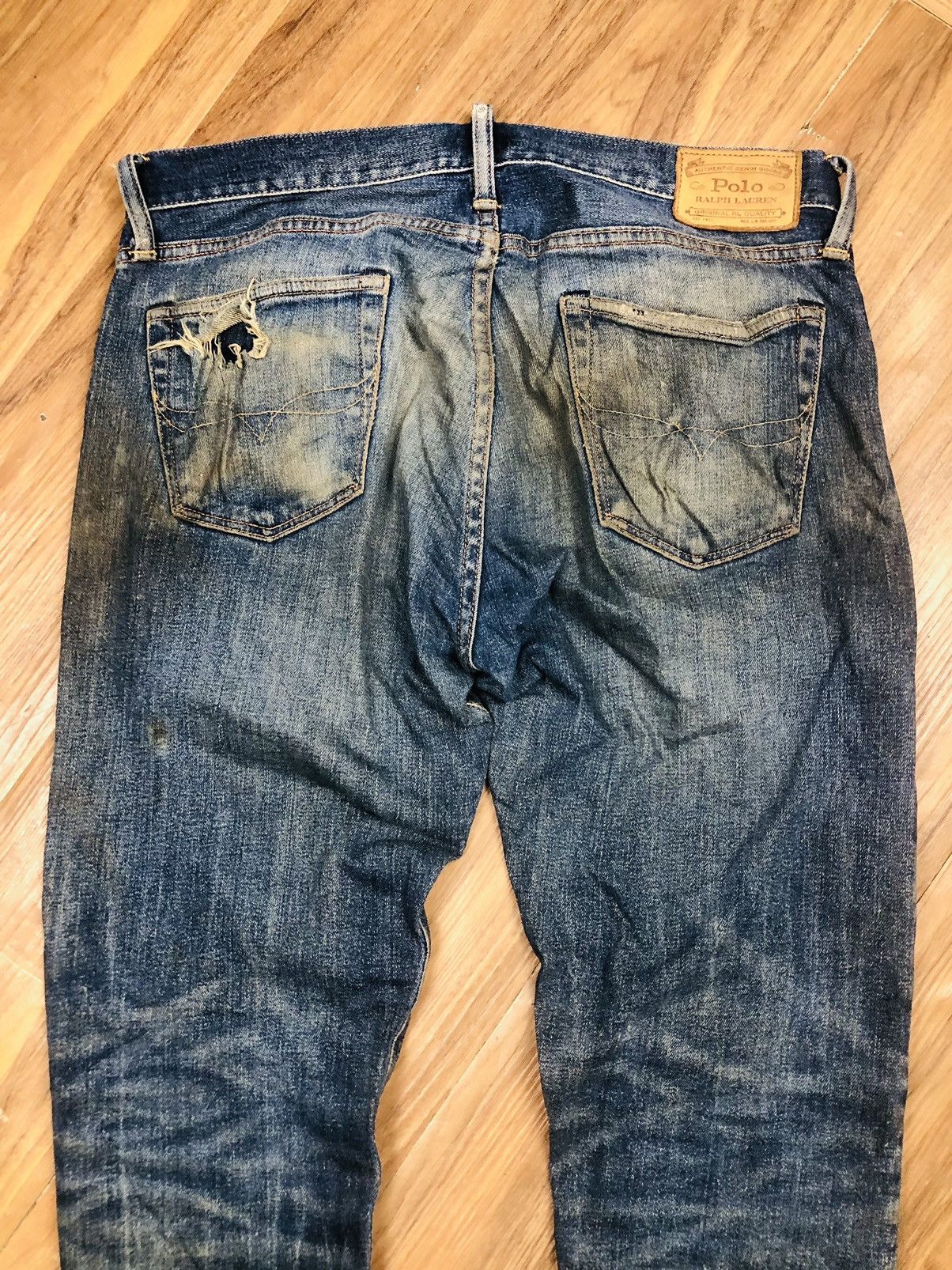 Polo Ralph Lauren Polo Ralph Lauren The Sullivan Slim Distressed Denim (37) Size US 30 / EU 46 - 21 Thumbnail
