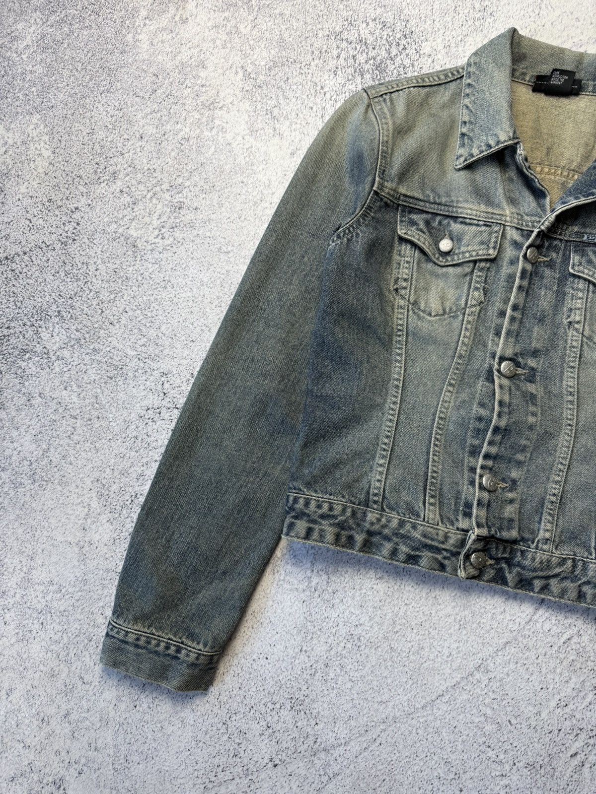 Diesel Vintage Women’s Diesel Denim Jacket Y2K Fabed Size M / US 6-8 / IT 42-44 - 6 Thumbnail